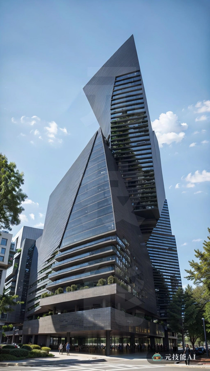 这座由Daniel Libeskind设计的建筑以其独特的功能性建筑方法而闻名,是现代主义与功能性相结合的光辉典范。它的丙烯酸饰面使建筑在清晨的阳光下闪闪发光,就像城市景观中的一颗宝石。建筑的多边形为原本简约的设计增添了复杂性和趣味性,在保持其功能目的的同时,整体效果是形式和功能的完美融合,这是对现代主义设计力量的真正考验 这座由Daniel Libeskind设计的建筑以其独特的功能性建筑方法而闻名,是现代主义与功能性相结合的光辉典范。它的丙烯酸饰面使建筑在清晨的阳光下闪闪发光,就像城市景观中的一颗宝石。建筑的多边形为原本简约的设计增添了复杂性和趣味性,在保持其功能目的的同时,整体效果是形式和功能的完美融合,这是对现代主义设计力量的真正考验