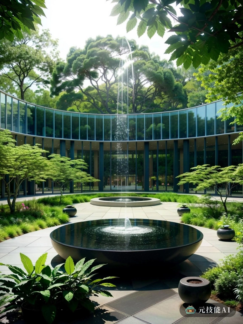 后现代自然花园是一个非凡的结构,它融合了自然和建筑的精华。这种新理性主义的设计深深地坐落在郁郁葱葱的森林中,是现代工程和美感的胜利。建筑的玻璃墙允许自然光照射室内,营造出温暖而诱人的氛围。花园的中心是复杂的喷泉,既有功能性又有装饰性。这些喷泉是工程的杰作,以舒缓和视觉上引人注目的图案向空中喷水。潺潺的水流声增加了花园的宁静,营造出一种完美的反思和放松的氛围。花园的风格是维多利亚和后现代设计的独特融合。玻璃和钢的使用让人想起新理性主义运动,该运动强调功能性和极简主义。花园的设计还融入了维多利亚风格的元素,如复杂的细节和风景如画的景色,创造了一个既充满活力又怀旧的建筑。后现代自然花园不仅仅是一座建筑;这是一种体验。它邀请游客释放他们的想象力,沉浸在宁静的美景中。无论你是在郁郁葱葱的树叶中漫步,还是在喷泉旁放松,后现代自然花园都有适合每个人的东西。 后现代自然花园是一个非凡的结构,它融合了自然和建筑的精华。这种新理性主义的设计深深地坐落在郁郁葱葱的森林中,是现代工程和美感的胜利。建筑的玻璃墙允许自然光照射室内,营造出温暖而诱人的氛围。花园的中心是复杂的喷泉,既有功能性又有装饰性。这些喷泉是工程的杰作,以舒缓和视觉上引人注目的图案向空中喷水。潺潺的水流声增加了花园的宁静,营造出一种完美的反思和放松的氛围。花园的风格是维多利亚和后现代设计的独特融合。玻璃和钢的使用让人想起新理性主义运动,该运动强调功能性和极简主义。花园的设计还融入了维多利亚风格的元素,如复杂的细节和风景如画的景色,创造了一个既充满活力又怀旧的建筑。后现代自然花园不仅仅是一座建筑;这是一种体验。它邀请游客释放他们的想象力,沉浸在宁静的美景中。无论你是在郁郁葱葱的树叶中漫步,还是在喷泉旁放松,后现代自然花园都有适合每个人的东西。