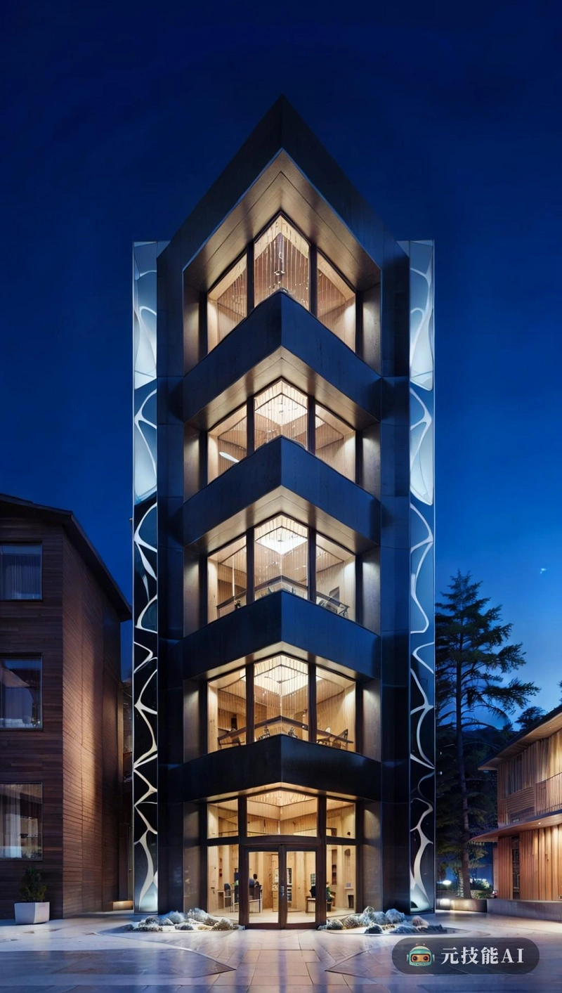 这座建筑以新艺术运动和格拉斯哥风格设计,展现了独特的等距视图,既有视觉冲击力,又有功能健全。它的嵌套形式模仿了滑雪山的滑动边界,与周围的寒冷地带建筑无缝融合。立面由回收塑料制成,向Al Williamson的独特风格致敬,以丰富的细节和图案为特色,既环保又美观。这座建筑杰作体现了新旧、传统和现代的和谐融合,创造了一种既家庭又新鲜的永恒外观 这座建筑以新艺术运动和格拉斯哥风格设计,展现了独特的等距视图,既有视觉冲击力,又有功能健全。它的嵌套形式模仿了滑雪山的滑动边界,与周围的寒冷地带建筑无缝融合。立面由回收塑料制成,向Al Williamson的独特风格致敬,以丰富的细节和图案为特色,既环保又美观。这座建筑杰作体现了新旧、传统和现代的和谐融合,创造了一种既家庭又新鲜的永恒外观