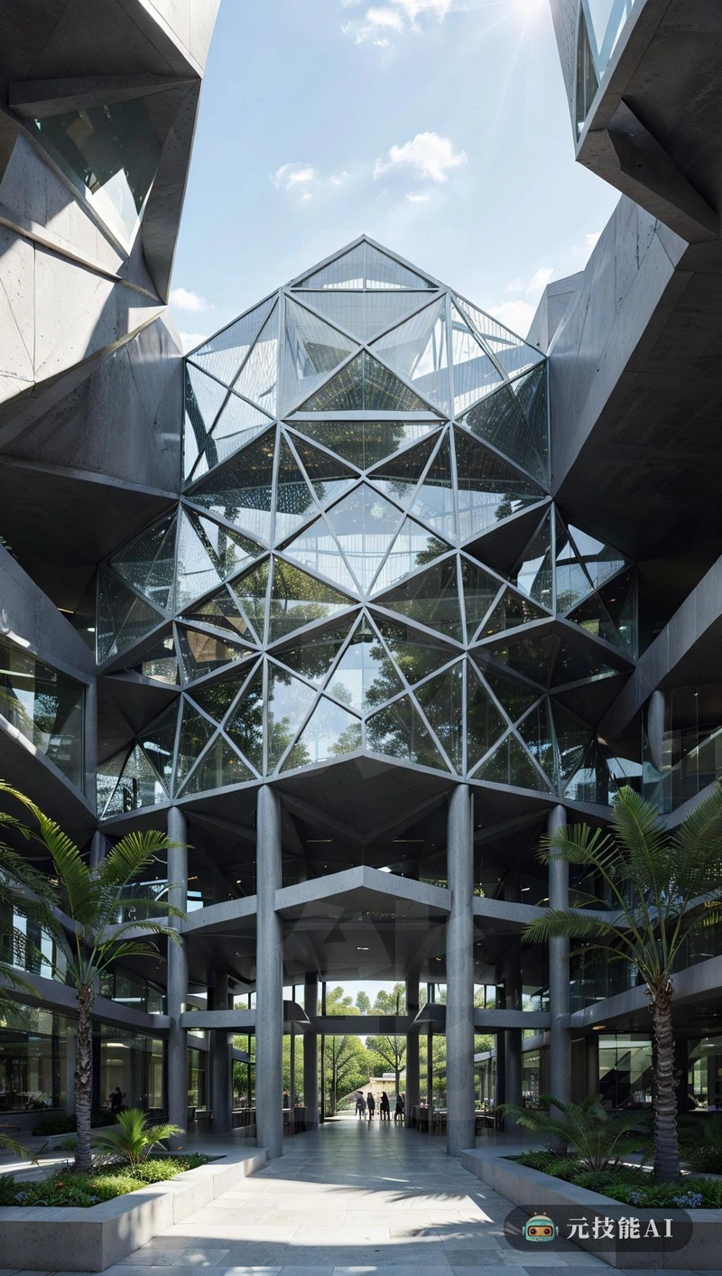 这个共同工作的空间是新旅游建筑的一个耀眼的例子,这是一个覆盖着不锈钢的十二面体结构,在热带阳光下闪闪发光。由现代视觉设计,灵感来自Charles Rennie Mackintosh等人,这座建筑不仅是功能性的,而且是美学和实用性的无缝融合。更引人注目的是它的周围环境——一个匆忙的热带植物园,与超模态的外观形成了鲜明的对比,最像是大自然和技术在一起。结果是一个共同工作的环境,不仅可以培养创造力和生产力,还可以作为一种视觉享受,一种人们不得不认可的建筑水平 这个共同工作的空间是新旅游建筑的一个耀眼的例子,这是一个覆盖着不锈钢的十二面体结构,在热带阳光下闪闪发光。由现代视觉设计,灵感来自Charles Rennie Mackintosh等人,这座建筑不仅是功能性的,而且是美学和实用性的无缝融合。更引人注目的是它的周围环境——一个匆忙的热带植物园,与超模态的外观形成了鲜明的对比,最像是大自然和技术在一起。结果是一个共同工作的环境,不仅可以培养创造力和生产力,还可以作为一种视觉享受,一种人们不得不认可的建筑水平