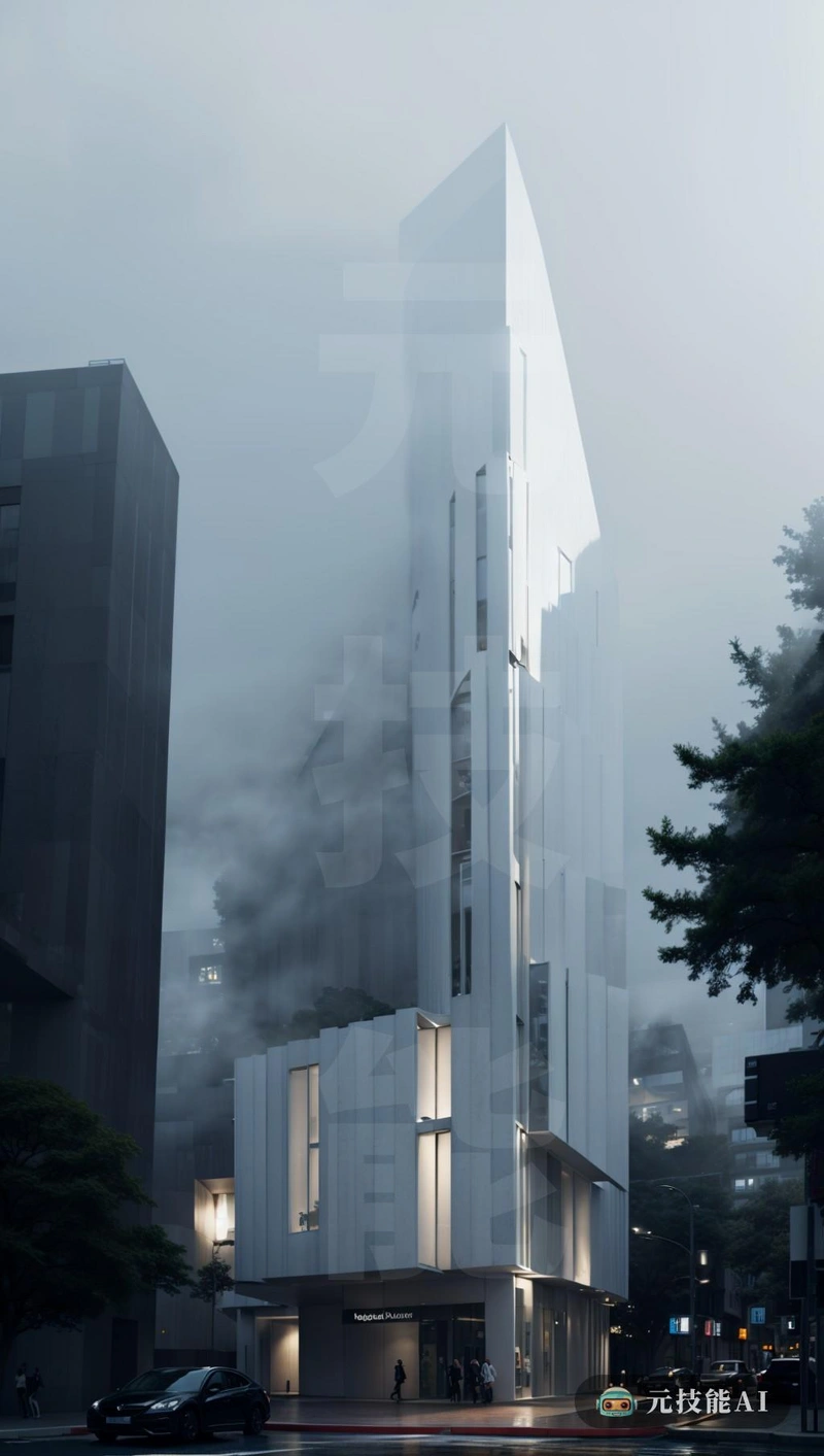 这座建筑从迷雾中脱颖而出,考验着高科技建筑先驱理查德·罗杰斯的远见。它的外表覆盖着玻璃纤维,在任务的空气中向托运人展示,它的睡眠和现代线条被周围的雾所柔和。它的结构体现了后现代造型的原则,其规则和不对称的立面挑战了传统的建筑形式。罗杰斯对先进材料和技术的标志性使用在建筑的设计中表现得很明显,它将雾等自然元素无缝地融入到整体美学中。结果是人工创新与自然世界的和谐融合,这是一种未来的创造,专业地与积压的雾景观相抗衡 这座建筑从迷雾中脱颖而出,考验着高科技建筑先驱理查德·罗杰斯的远见。它的外表覆盖着玻璃纤维,在任务的空气中向托运人展示,它的睡眠和现代线条被周围的雾所柔和。它的结构体现了后现代造型的原则,其规则和不对称的立面挑战了传统的建筑形式。罗杰斯对先进材料和技术的标志性使用在建筑的设计中表现得很明显,它将雾等自然元素无缝地融入到整体美学中。结果是人工创新与自然世界的和谐融合,这是一种未来的创造,专业地与积压的雾景观相抗衡