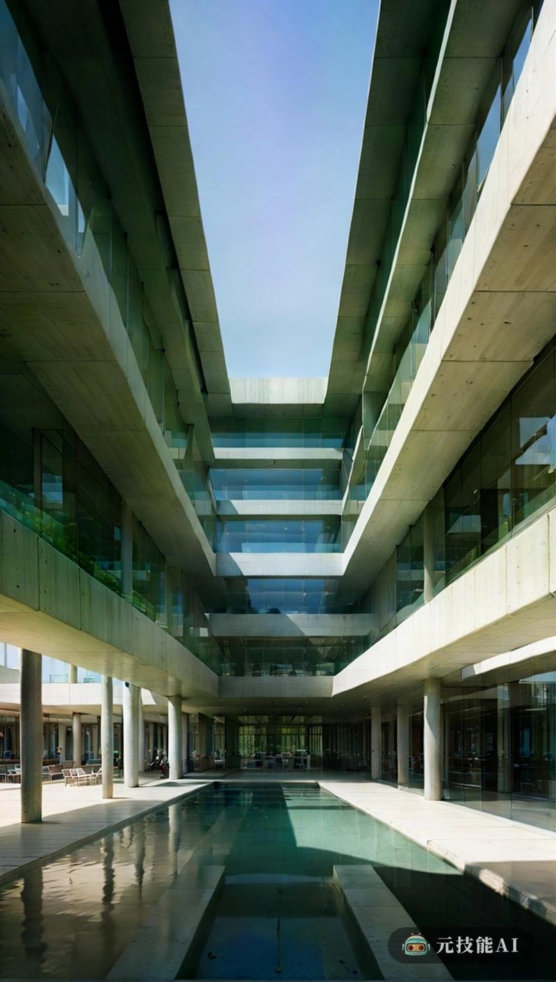 在OfficeCity中心的建筑设计中，它以高科技和可持续的设计原则为特色。混凝土板用于为建筑奠定坚实的基础，同时提供美观的外观。这种高科技建筑辅以新的城市主义元素，如绿地和步行社区。建筑的嵌套形式在整个建筑群中创造了一个连贯和谐的设计。