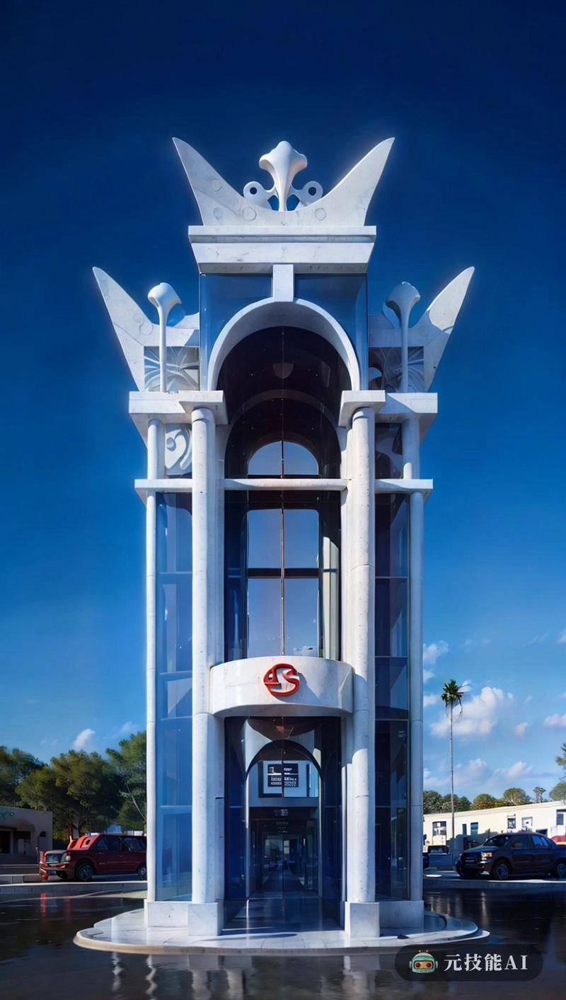 加油站是一座现代建筑,融合了古典现实主义和新理性主义的元素。它的正面采用了一块铝塑板,其复杂的设计灵感来自古代石窟。该建筑的维多利亚风格元素包括使用华丽的柱子和拱门,而其后现代设计融合了光滑、棱角分明的线条和大胆的色彩。总的来说,加油站是当代建筑的一个引人注目的例子,它融合了不同的风格和影响,创造了一个独特的、视觉上令人惊叹的结构。 加油站是一座现代建筑,融合了古典现实主义和新理性主义的元素。它的正面采用了一块铝塑板,其复杂的设计灵感来自古代石窟。该建筑的维多利亚风格元素包括使用华丽的柱子和拱门,而其后现代设计融合了光滑、棱角分明的线条和大胆的色彩。总的来说,加油站是当代建筑的一个引人注目的例子,它融合了不同的风格和影响,创造了一个独特的、视觉上令人惊叹的结构。