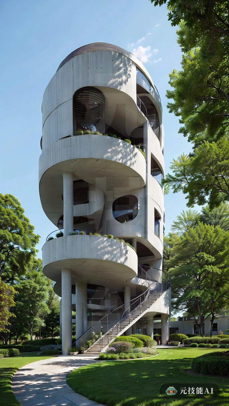 这座建筑从动物醚雾中孕育出了最超凡脱俗的种子,这是一个缺失的愿景。它本着文丘里和斯科特·布朗的建筑哲学的精神设计,摒弃了僵硬的造型美学,转而采用更有机、更流畅的形式。这座建筑主要采用可持续和生态友好的材料稻草捆建造,与自然边界和谐融合,看起来主要是从地球上长出来的。螺旋形状,重新组装了一个向天空扭曲的螺旋楼梯,在结构上具有创新性,在视觉上也很吸引人。内部,一部微型模型电影不断播放,提供了一个更大世界外部的动态缩影。这座建筑是对艺术和科学、形式和功能的和谐边缘的考验,自然与建筑环境 这座建筑从动物醚雾中孕育出了最超凡脱俗的种子,这是一个缺失的愿景。它本着文丘里和斯科特·布朗的建筑哲学的精神设计,摒弃了僵硬的造型美学,转而采用更有机、更流畅的形式。这座建筑主要采用可持续和生态友好的材料稻草捆建造,与自然边界和谐融合,看起来主要是从地球上长出来的。螺旋形状,重新组装了一个向天空扭曲的螺旋楼梯,在结构上具有创新性,在视觉上也很吸引人。内部,一部微型模型电影不断播放,提供了一个更大世界外部的动态缩影。这座建筑是对艺术和科学、形式和功能的和谐边缘的考验,自然与建筑环境