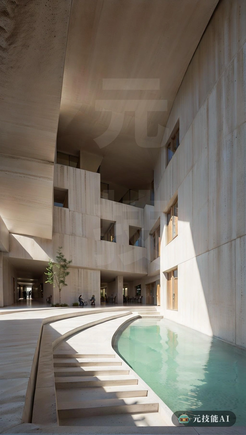 由Frank Gehry设计的中学建筑是现代建筑桥梁的一个典型例子。该建筑的砂岩外观提供了温暖自然的美学,而其生物形状则暗示着与自然世界的联系。该建筑就像能量和运动的立面玻璃一样的照明,唤起了伊斯兰建筑的活力。当你走近该建筑时,你不会注意到雕刻在石头上的复杂细节和图案,创造了一种美丽而独特的视觉体验。在内部,这座建筑同样令人印象深刻,开放空间和灵活的座位区旨在促进合作和创造力学校对可持续发展的承诺体现在其对可再生能源和环保材料的使用上。总的来说,这座建筑是一个光辉的例子,说明了设计如何既能激励人,又能教育人,创造一个既美观又实用的空间 由Frank Gehry设计的中学建筑是现代建筑桥梁的一个典型例子。该建筑的砂岩外观提供了温暖自然的美学,而其生物形状则暗示着与自然世界的联系。该建筑就像能量和运动的立面玻璃一样的照明,唤起了伊斯兰建筑的活力。当你走近该建筑时,你不会注意到雕刻在石头上的复杂细节和图案,创造了一种美丽而独特的视觉体验。在内部,这座建筑同样令人印象深刻,开放空间和灵活的座位区旨在促进合作和创造力学校对可持续发展的承诺体现在其对可再生能源和环保材料的使用上。总的来说,这座建筑是一个光辉的例子,说明了设计如何既能激励人,又能教育人,创造一个既美观又实用的空间