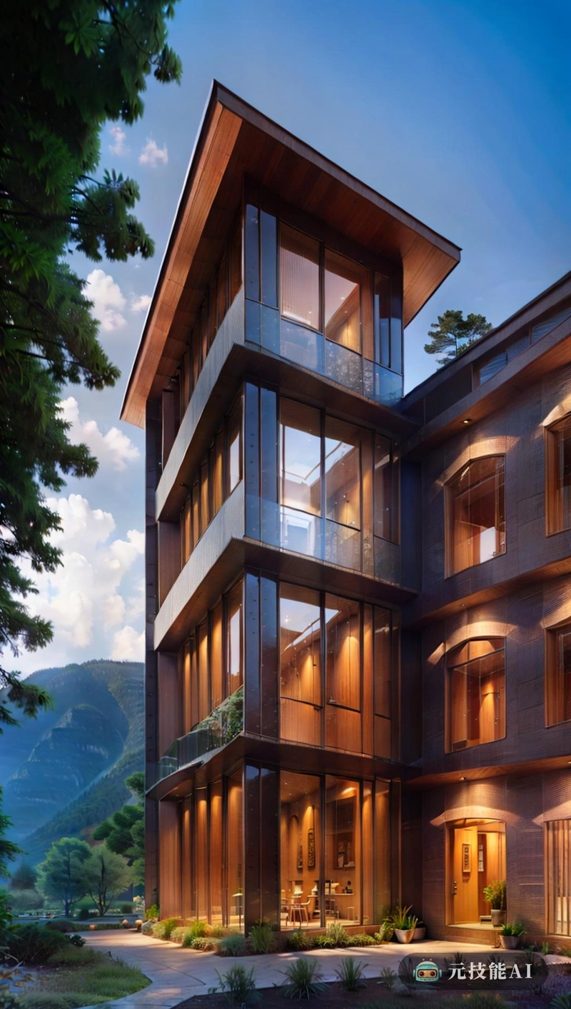 这座建筑的建筑设计无缝融合了各种元素,创造了一个独特而迷人的视角。从乡村重建中汲取灵感,结构与自然基础和谐融合,营造出一种地方感和归属感。空中花园,对可持续性和美学的认可,为设计带来了一种清新、苍翠的元素,提供与自然的视觉和生态联系动态和可持续的形式使建筑具有运动感和活力,因为它不断演变和适应环境。铝合金板覆盖的立面,以其睡眠和现代的饰面增添了现代感,而铸铁建筑则关注更具工业性的时代,唤起历史感和永恒感最后,维多利亚风格的影响可以从橙色的细节和大象的宣传中看到,使建筑具有经典和家族的时间线品质。这座建筑杰作是对新旧、自然和技术融合之美的一次考验,以创造出真正的外部事物 这座建筑的建筑设计无缝融合了各种元素,创造了一个独特而迷人的视角。从乡村重建中汲取灵感,结构与自然基础和谐融合,营造出一种地方感和归属感。空中花园,对可持续性和美学的认可,为设计带来了一种清新、苍翠的元素,提供与自然的视觉和生态联系动态和可持续的形式使建筑具有运动感和活力,因为它不断演变和适应环境。铝合金板覆盖的立面,以其睡眠和现代的饰面增添了现代感,而铸铁建筑则关注更具工业性的时代,唤起历史感和永恒感最后,维多利亚风格的影响可以从橙色的细节和大象的宣传中看到,使建筑具有经典和家族的时间线品质。这座建筑杰作是对新旧、自然和技术融合之美的一次考验,以创造出真正的外部事物
