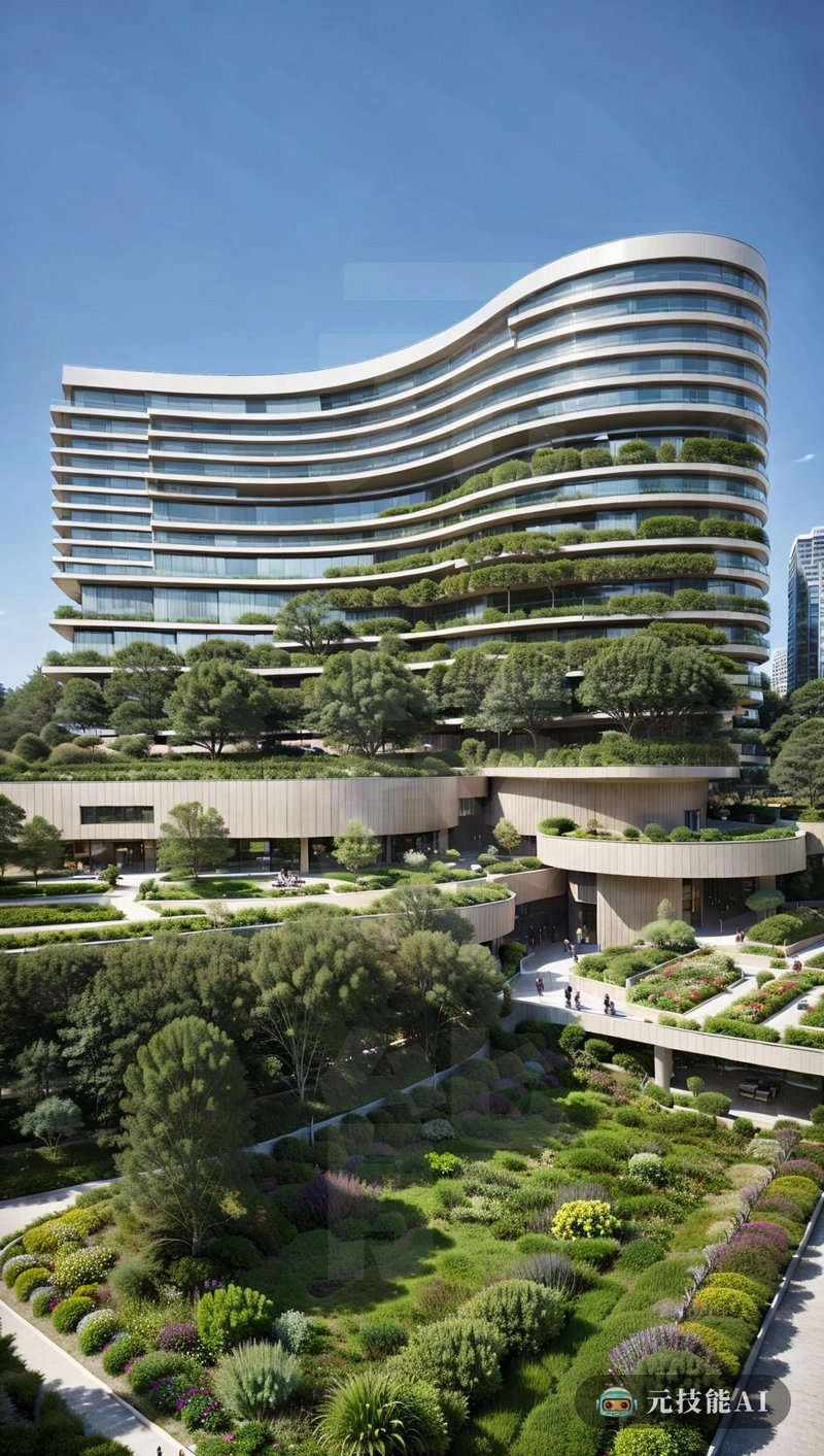 Rem Koolhaas设计的住宅群展示了中国现代建筑风格的独特创新方法。建筑形状像蓬松的云朵，赋予它们柔软而平易近人的外观青铜账目和复杂细节的使用为结构增添了温暖和财富感建筑的热带形状允许优化自然光和利用，为居民创造了舒适的生活环境总体而言，该建筑群报告了形式和功能的完美融合，将现代设计元素与中国传统建筑相融合