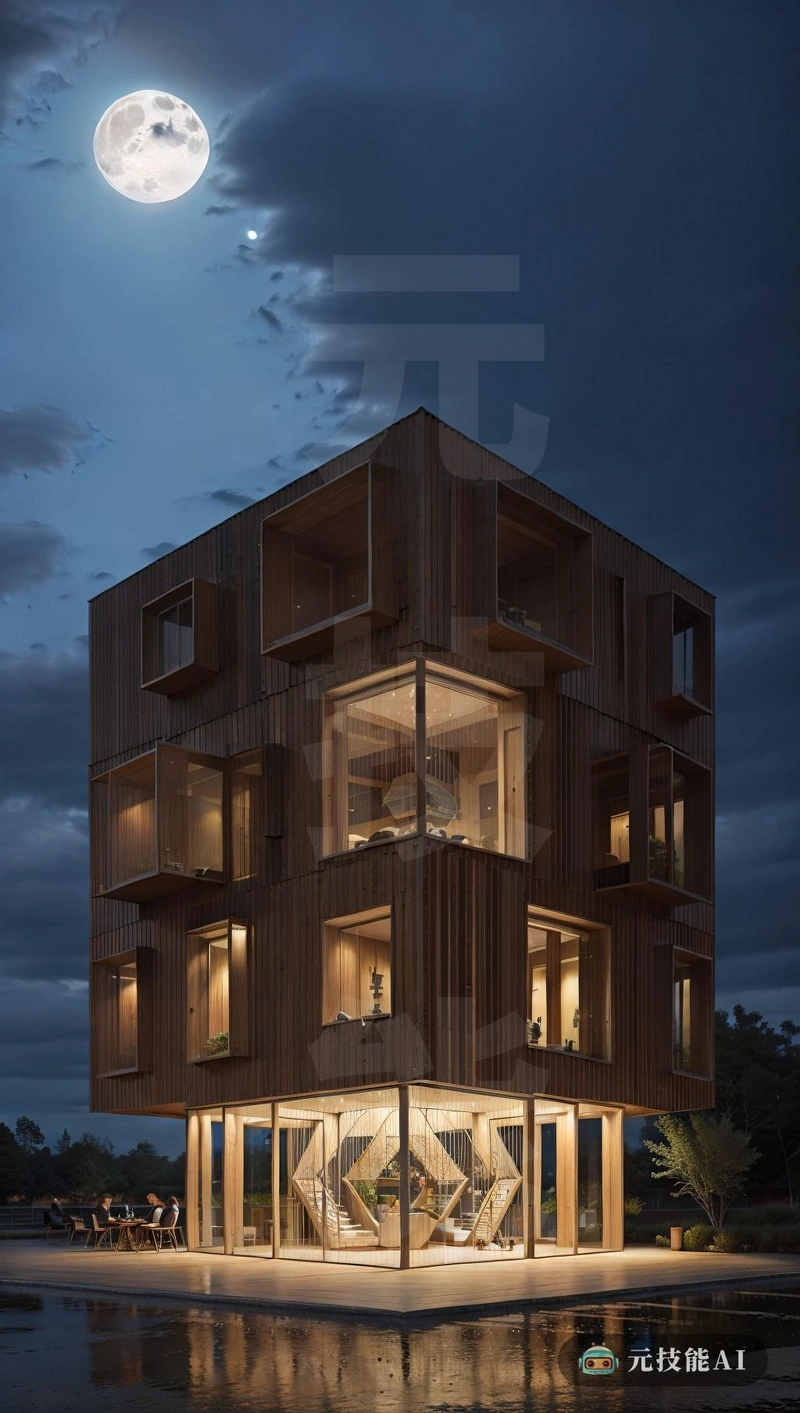 协同工作空间建筑在夜空中脱颖而出,成为十二面体的杰作,这是对其后现代主义建筑师Richard Meier愿景的考验。这座实验性建筑创新地使用了树脂,一种在星光下闪闪发光的材料,挑战了传统的设计美学,为结构添加了未来主义元素建筑接缝的几何形状和棱角线与月光翩翩起舞,在这个共同工作的空间里,创造出一种既引人注目又美丽的超凡脱俗的效果,梅尔将形式和功能巧妙地融合在一起,不仅突破了建筑设计的界限,还为合作和创新创造了一个鼓舞人心的环境 协同工作空间建筑在夜空中脱颖而出,成为十二面体的杰作,这是对其后现代主义建筑师Richard Meier愿景的考验。这座实验性建筑创新地使用了树脂,一种在星光下闪闪发光的材料,挑战了传统的设计美学,为结构添加了未来主义元素建筑接缝的几何形状和棱角线与月光翩翩起舞,在这个共同工作的空间里,创造出一种既引人注目又美丽的超凡脱俗的效果,梅尔将形式和功能巧妙地融合在一起,不仅突破了建筑设计的界限,还为合作和创新创造了一个鼓舞人心的环境