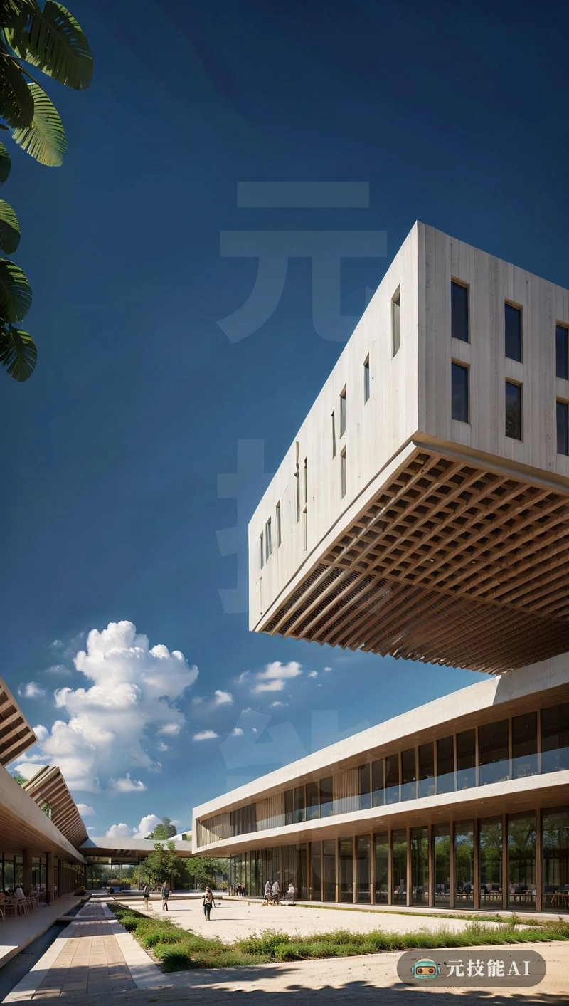 该建筑的建筑设计灵感来自雷姆·库哈斯的创新思维,将健身中心和高科技学术园区的概念无缝结合。结构包括超现实主义美学,通过使用石膏实现,一种有助于创造模块化形状的材料这种模块化设计不仅增加了视觉趣味,而且具有功能性,允许布局的灵活性,并易于适应不断变化的需求。自然与技术和谐结合的建筑主体,农业公园融入设计,通过使用新鲜产品和健身中心来促进健康的生活方式。结果是一个学习型建筑杰作,突破了传统设计的界限,体现了创新和可持续发展的精神 该建筑的建筑设计灵感来自雷姆·库哈斯的创新思维,将健身中心和高科技学术园区的概念无缝结合。结构包括超现实主义美学,通过使用石膏实现,一种有助于创造模块化形状的材料这种模块化设计不仅增加了视觉趣味,而且具有功能性,允许布局的灵活性,并易于适应不断变化的需求。自然与技术和谐结合的建筑主体,农业公园融入设计,通过使用新鲜产品和健身中心来促进健康的生活方式。结果是一个学习型建筑杰作,突破了传统设计的界限,体现了创新和可持续发展的精神