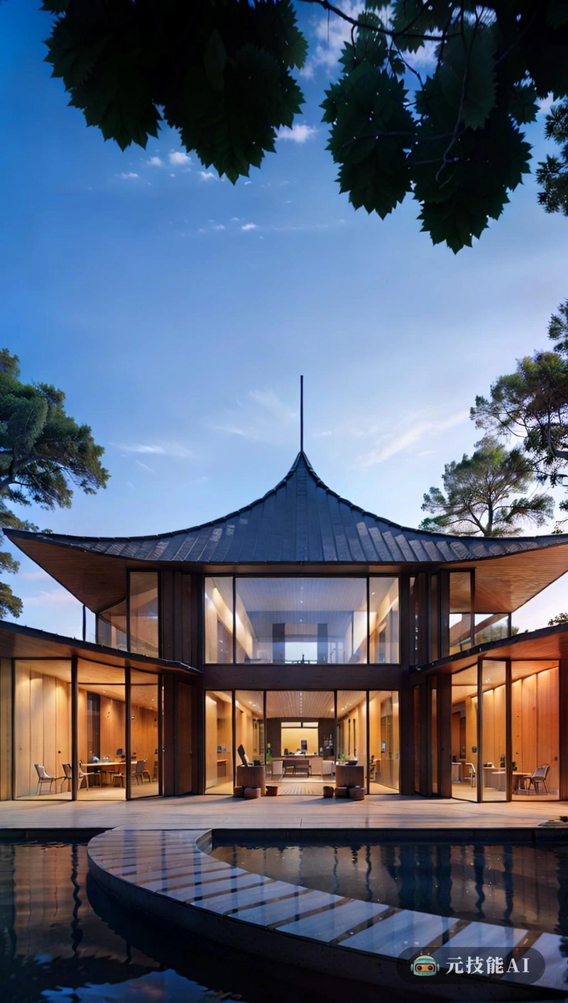 该建筑的建筑设计将动态景观与周围村庄的影响完美融合,呈现出新旧和谐的融合。从政府行政村的历史背景、设计方面和企业传统元素中汲取灵感,同时体现好莱坞和有机建筑的模式,钢木框架,以其对自然材料的使用向过去致敬,但仍以其简洁的线条和极简主义美学牢牢植根于当代设计。圆顶形屋顶为建筑加冕,营造出一种既引人注目又功能健全的宏伟和完整感。这座建筑杰作不仅仅是一个结构,而是对以一种既有吸引力又有前瞻性的方式融合传统和现代影响之美的考验 该建筑的建筑设计将动态景观与周围村庄的影响完美融合,呈现出新旧和谐的融合。从政府行政村的历史背景、设计方面和企业传统元素中汲取灵感,同时体现好莱坞和有机建筑的模式,钢木框架,以其对自然材料的使用向过去致敬,但仍以其简洁的线条和极简主义美学牢牢植根于当代设计。圆顶形屋顶为建筑加冕,营造出一种既引人注目又功能健全的宏伟和完整感。这座建筑杰作不仅仅是一个结构,而是对以一种既有吸引力又有前瞻性的方式融合传统和现代影响之美的考验