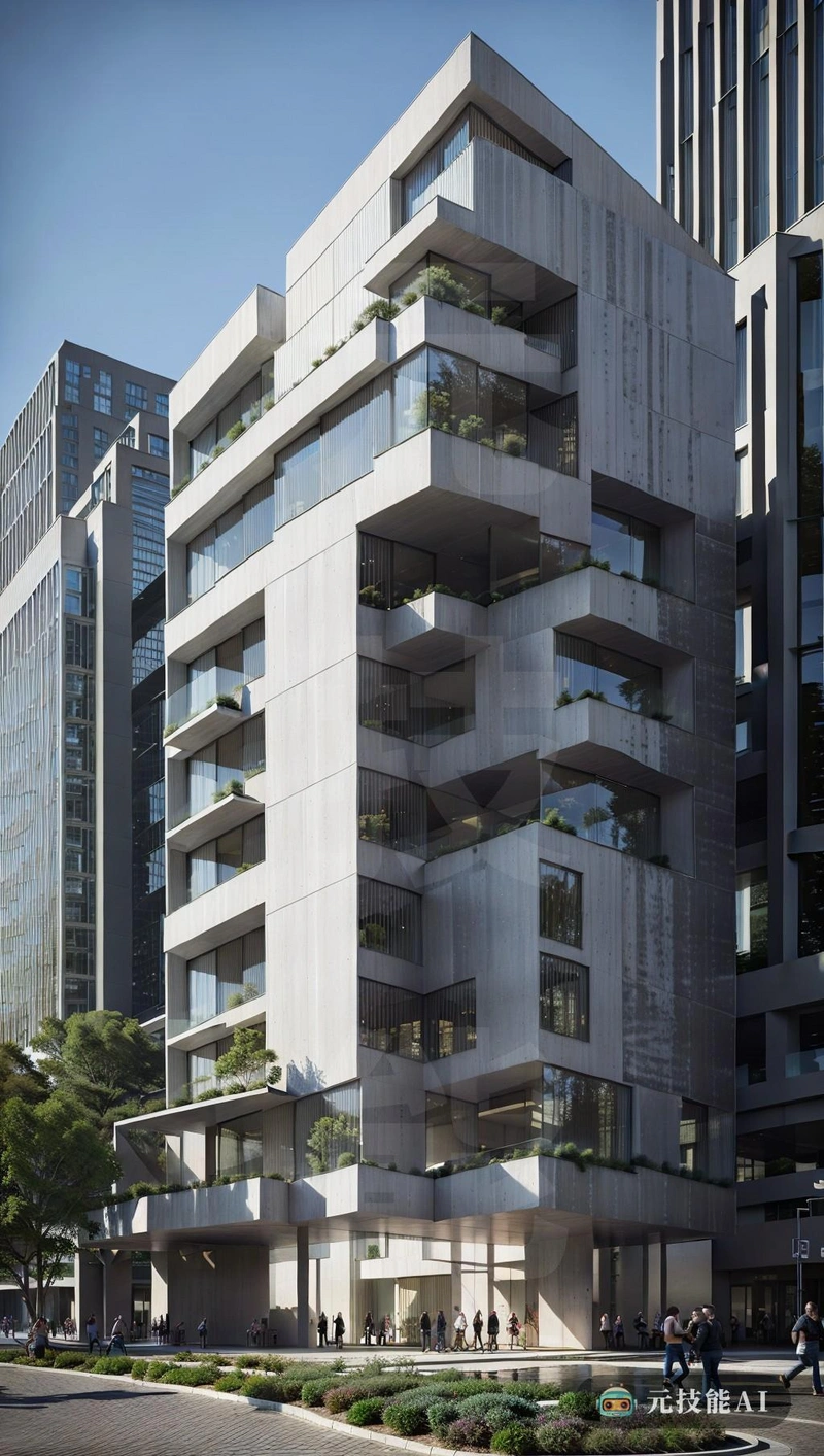 Daniel Libeskind设计的钛合金建筑是现代建筑的一个引人注目的例子，体现了包豪斯运动的原则。模块化的形状和钛的使用使其成为一种独特而创新的结构。该建筑的发光正面玻璃带有柔和的光线，在黑暗中创造了迷人的视觉效果
