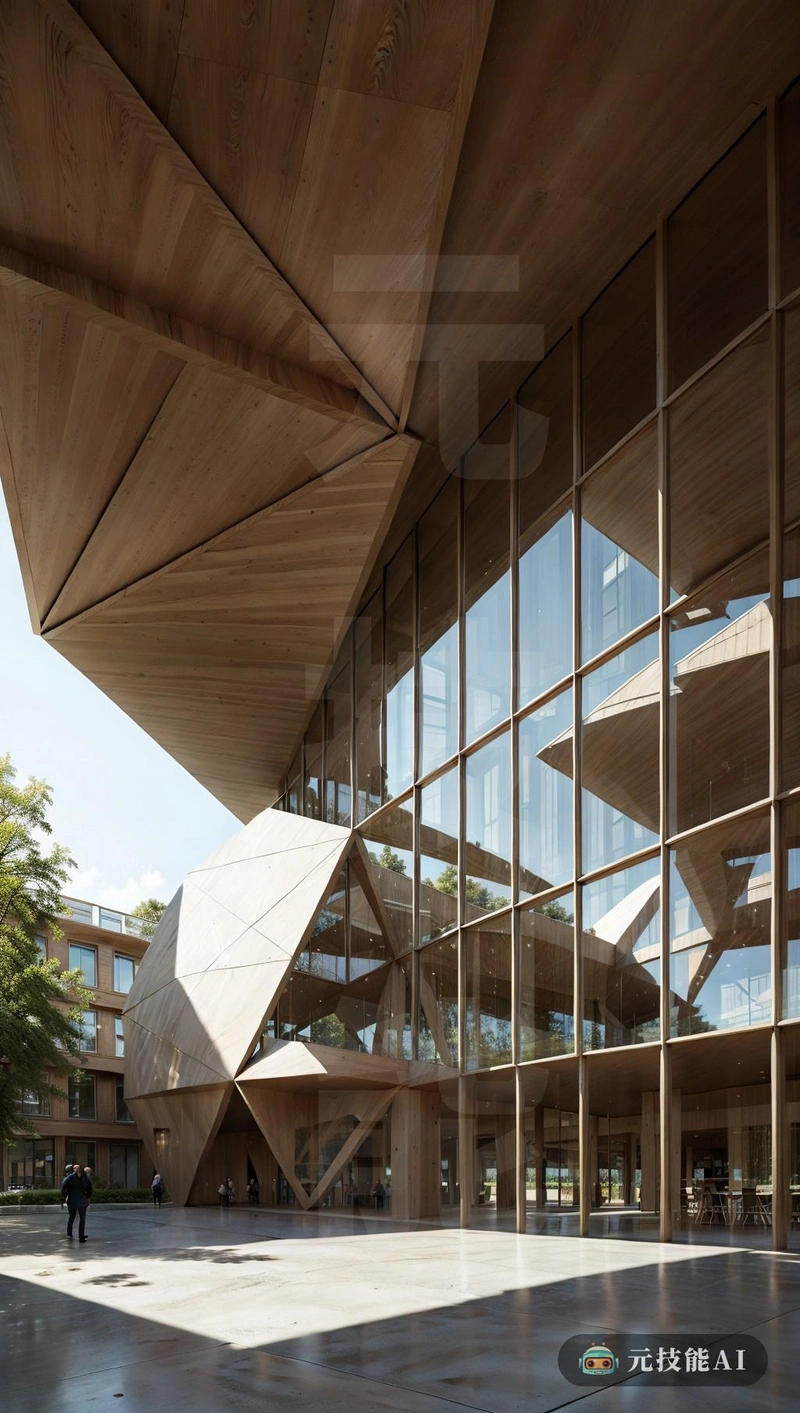 这座建筑是诺曼·福斯特设计的前卫建筑的杰作，在阳光照射下，聚碳酸酯外观在阳光下闪闪发光，在阳光的照射下脱颖而出。这座建筑被称为艺术空间建筑，因其十二面体形状而闻名，Foster巧妙地运用了几何设计，创造了一种动态运动和空间感。聚碳酸酯材料不仅允许自然光的例外涌入室内空间，还为外立面增加了一层文字趣味和视觉深度。建筑接缝充满能量，就像阳光下的背景一样，作为这一建筑水平的横幅画布。福斯特对材料的创新使用，以及他致力于突破建筑设计的界限，使艺术空间的建筑成为现代建筑的一个真正标志性特征