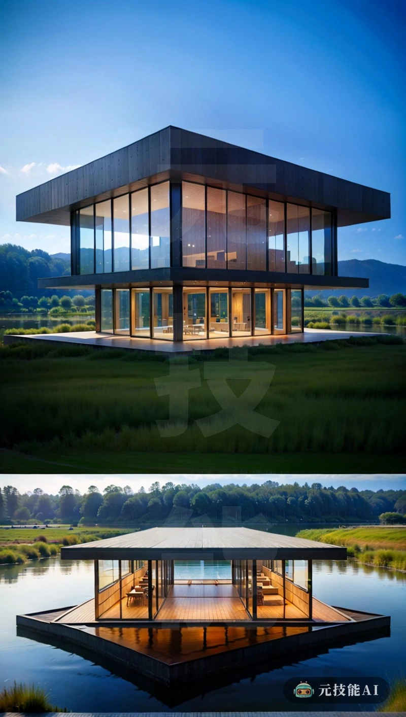 该建筑是建筑设计的杰作,优雅地漂浮在水面上,体现了自然与人类创造力的和谐统一。采用镀膜玻璃增强了草原风格的建筑,其特点是水平线条,与周围环境紧密相连,它允许自然光淹没室内,同时促进隐私感和对元素的保护。立体派元素被分集成到设计中,创造了一种现代感和几何精度,完成了草原风格的有机流动。巴洛克风格的影响在建筑宏伟而大象的细节中显而易见,增添了一丝历史的宏伟和戏剧性总体而言,该建筑例外地具有时效感,结合了传统和现代的设计元素,创造了值得信赖的独特和鼓舞人心的建筑体验 该建筑是建筑设计的杰作,优雅地漂浮在水面上,体现了自然与人类创造力的和谐统一。采用镀膜玻璃增强了草原风格的建筑,其特点是水平线条,与周围环境紧密相连,它允许自然光淹没室内,同时促进隐私感和对元素的保护。立体派元素被分集成到设计中,创造了一种现代感和几何精度,完成了草原风格的有机流动。巴洛克风格的影响在建筑宏伟而大象的细节中显而易见,增添了一丝历史的宏伟和戏剧性总体而言,该建筑例外地具有时效感,结合了传统和现代的设计元素,创造了值得信赖的独特和鼓舞人心的建筑体验