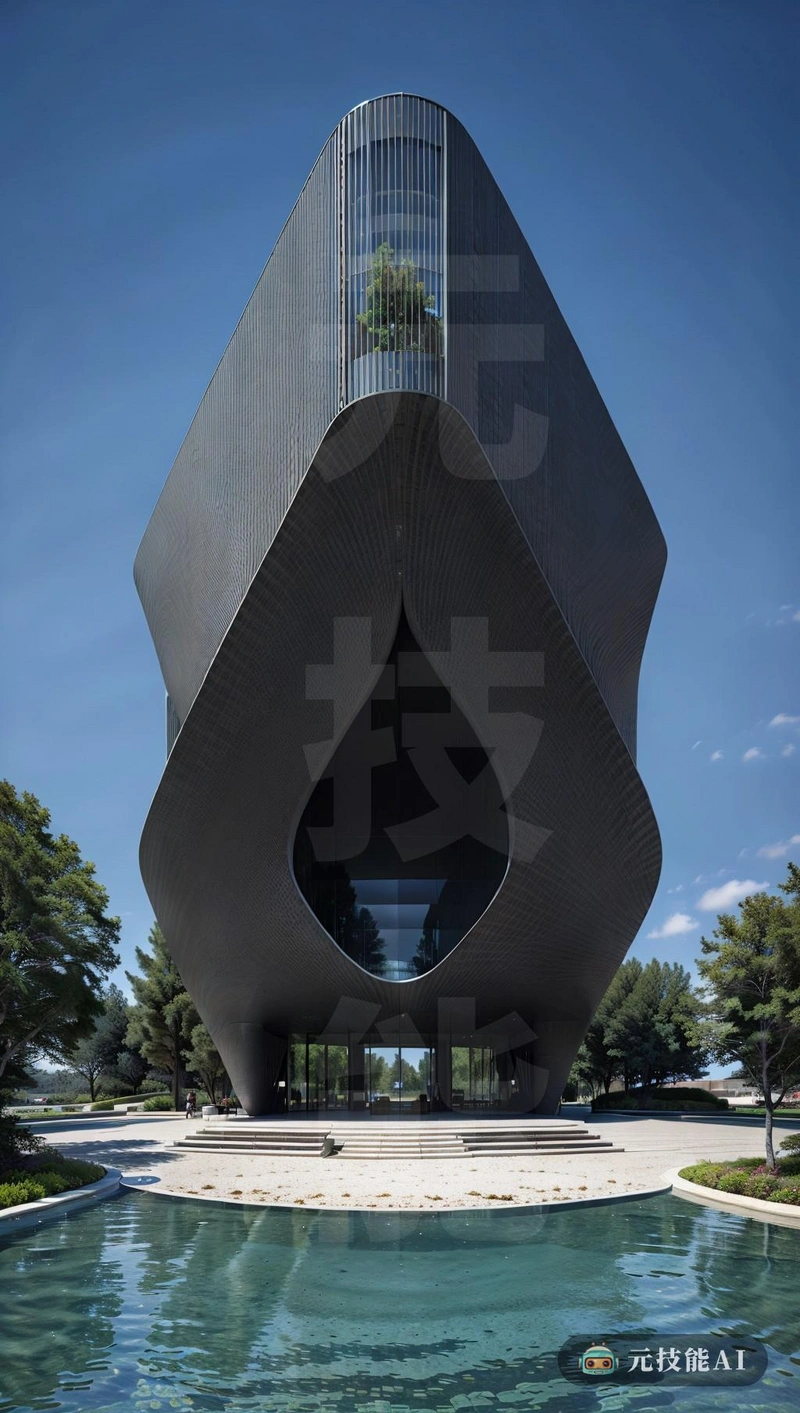 这座由Cafehalo、Venturi和Scott Brown设计的建筑是一个独特的实验性建筑,它挑战了传统的设计规范。由钛制成,建筑的锐角形状创造了一种流动感和灵活性,即使在静止时也能给它一种运动感。钛的使用是一种强度和耐用性的材料知识,增加了建筑的实验性,因为它突破了这种材料的可能性。这座建筑考验了团队的创新思维,以及他们创造具有美学和技术挑战性的建筑的能力 这座由Cafehalo、Venturi和Scott Brown设计的建筑是一个独特的实验性建筑,它挑战了传统的设计规范。由钛制成,建筑的锐角形状创造了一种流动感和灵活性,即使在静止时也能给它一种运动感。钛的使用是一种强度和耐用性的材料知识,增加了建筑的实验性,因为它突破了这种材料的可能性。这座建筑考验了团队的创新思维,以及他们创造具有美学和技术挑战性的建筑的能力