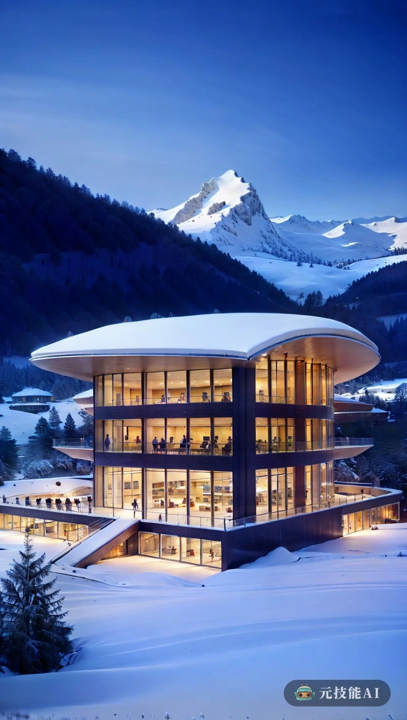 从鸟瞰图来看,这座建筑的建筑设计在高山雪景的积压中脱颖而出。它将农业建筑与高科技和蓬皮杜风格的元素无缝融合,展现了贸易与创新的和谐结合,合金建模在其使用先进技术和非传统建筑技术中象征性建筑在建筑的设计中得到了发展,包括与其基础和文化背景相协调的有意义的形状和形式文艺复兴风格的影响也在设计的综合细节和大象宣传中表现出来,赋予它一个时间轴元素,以完成建筑的未来特征这座建筑杰作是对设计领域创造性表达的无边界可能性的考验 从鸟瞰图来看,这座建筑的建筑设计在高山雪景的积压中脱颖而出。它将农业建筑与高科技和蓬皮杜风格的元素无缝融合,展现了贸易与创新的和谐结合,合金建模在其使用先进技术和非传统建筑技术中象征性建筑在建筑的设计中得到了发展,包括与其基础和文化背景相协调的有意义的形状和形式文艺复兴风格的影响也在设计的综合细节和大象宣传中表现出来,赋予它一个时间轴元素,以完成建筑的未来特征这座建筑杰作是对设计领域创造性表达的无边界可能性的考验