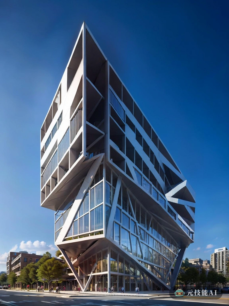 该大学的最新扩建项目位于艺术区,令人叹为观止。这座建筑是解构主义的杰作,它的设计既创新又令人叹为观止。该结构采用铝合金建造,不仅具有强度和耐用性,还反映了周围环境,创造了动态和不断变化的视觉体验。翼形设计不仅仅是一种美学选择;它代表着自由和创造力的象征,伸向天空,仿佛释放了一个人的想象力。该建筑的表现主义建筑与解构主义风格相得益彰,在形式和功能之间创造了一种独特而迷人的和谐。这座城市景观的新添不仅仅是一座建筑;这是一件将激励后代的艺术作品。 该大学的最新扩建项目位于艺术区,令人叹为观止。这座建筑是解构主义的杰作,它的设计既创新又令人叹为观止。该结构采用铝合金建造,不仅具有强度和耐用性,还反映了周围环境,创造了动态和不断变化的视觉体验。翼形设计不仅仅是一种美学选择;它代表着自由和创造力的象征,伸向天空,仿佛释放了一个人的想象力。该建筑的表现主义建筑与解构主义风格相得益彰,在形式和功能之间创造了一种独特而迷人的和谐。这座城市景观的新添不仅仅是一座建筑;这是一件将激励后代的艺术作品。