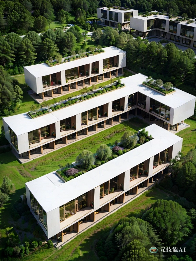 这个住宅综合体的剖面图展示了新旧、传统和现代的独特融合。建筑中使用的毡纸状材料营造出一种温暖而诱人的氛围,让人想起后现代建筑中常见的纹理和材料。住宅区的景观郁郁葱葱,与远处熙熙攘攘的城市景观形成对比。建筑的动态和雕塑形式让人想起城市的动态能量,同时也呼应了维多利亚建筑中复杂的细节。这个住宅综合体不仅仅是一个居住的地方;这是一件艺术作品,捕捉了维多利亚时代和现代城市的精髓。 这个住宅综合体的剖面图展示了新旧、传统和现代的独特融合。建筑中使用的毡纸状材料营造出一种温暖而诱人的氛围,让人想起后现代建筑中常见的纹理和材料。住宅区的景观郁郁葱葱,与远处熙熙攘攘的城市景观形成对比。建筑的动态和雕塑形式让人想起城市的动态能量,同时也呼应了维多利亚建筑中复杂的细节。这个住宅综合体不仅仅是一个居住的地方;这是一件艺术作品,捕捉了维多利亚时代和现代城市的精髓。