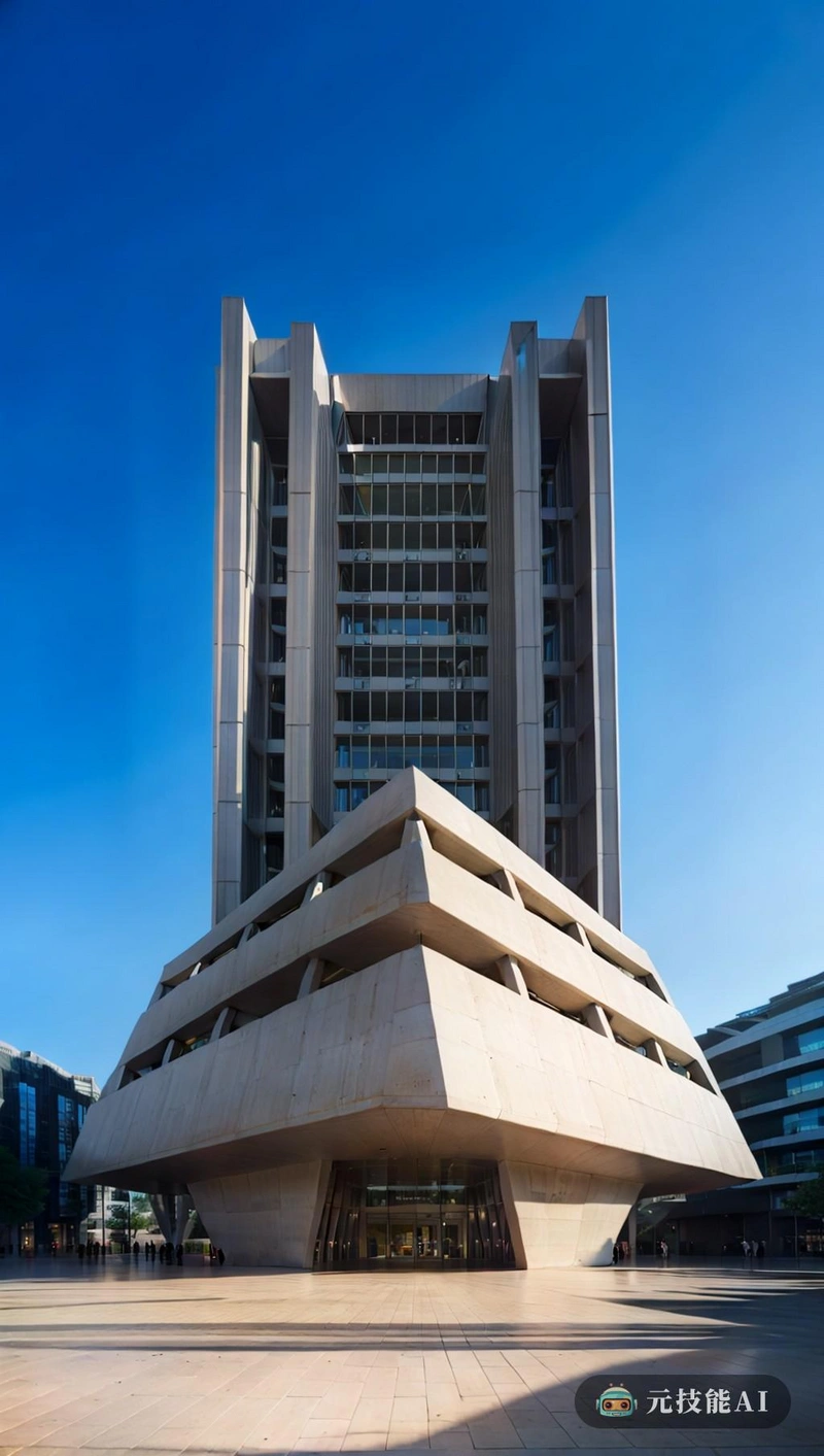 市政厅是一座雄伟的建筑,矗立在市中心。其野兽派和纪念碑式的设计特点是尖锐的角度和几何形状,让人想起古代石窟。这座建筑的混凝土外观使其外观坚固耐用,而圆顶状的屋顶则增添了它的宏伟。后现代主义的运用在建筑的设计中显而易见,其大胆的线条和抽象的图案增添了惊喜和阴谋的元素。总的来说,市政厅是野兽派建筑的真正杰作,展示了最好的现代设计。 市政厅是一座雄伟的建筑,矗立在市中心。其野兽派和纪念碑式的设计特点是尖锐的角度和几何形状,让人想起古代石窟。这座建筑的混凝土外观使其外观坚固耐用,而圆顶状的屋顶则增添了它的宏伟。后现代主义的运用在建筑的设计中显而易见,其大胆的线条和抽象的图案增添了惊喜和阴谋的元素。总的来说,市政厅是野兽派建筑的真正杰作,展示了最好的现代设计。