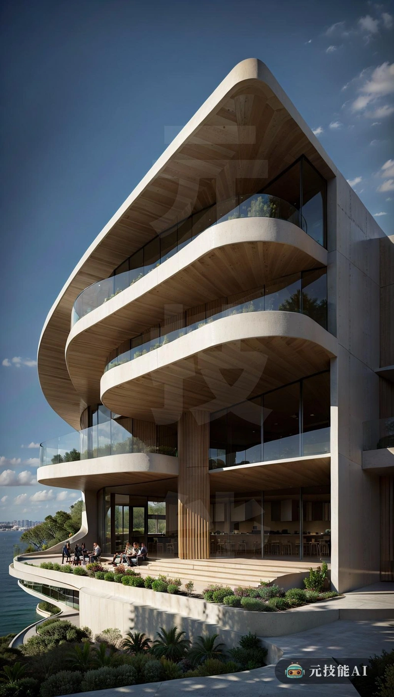 这座建筑是海岸建筑的杰作，由建筑师John Lautner设计，以其后现代主义和草根建筑的独特融合而闻名。它的外部覆盖着睡眠铝，像镜子一样反映周围的环境，在结构和自然环境之间创造了和谐的对话，通过几何精确，其设计的有机曲线和角度使其柔软，唤起一种秩序感和流畅感。晚上，建筑会议变得生动起来，它的铝皮在星光灿烂的天空下闪闪发光，就像一颗流星划过坟墓。这座建筑不仅是Lautner员工的愿景，也是对沿海建筑遗产及其激励和创新能力的考验