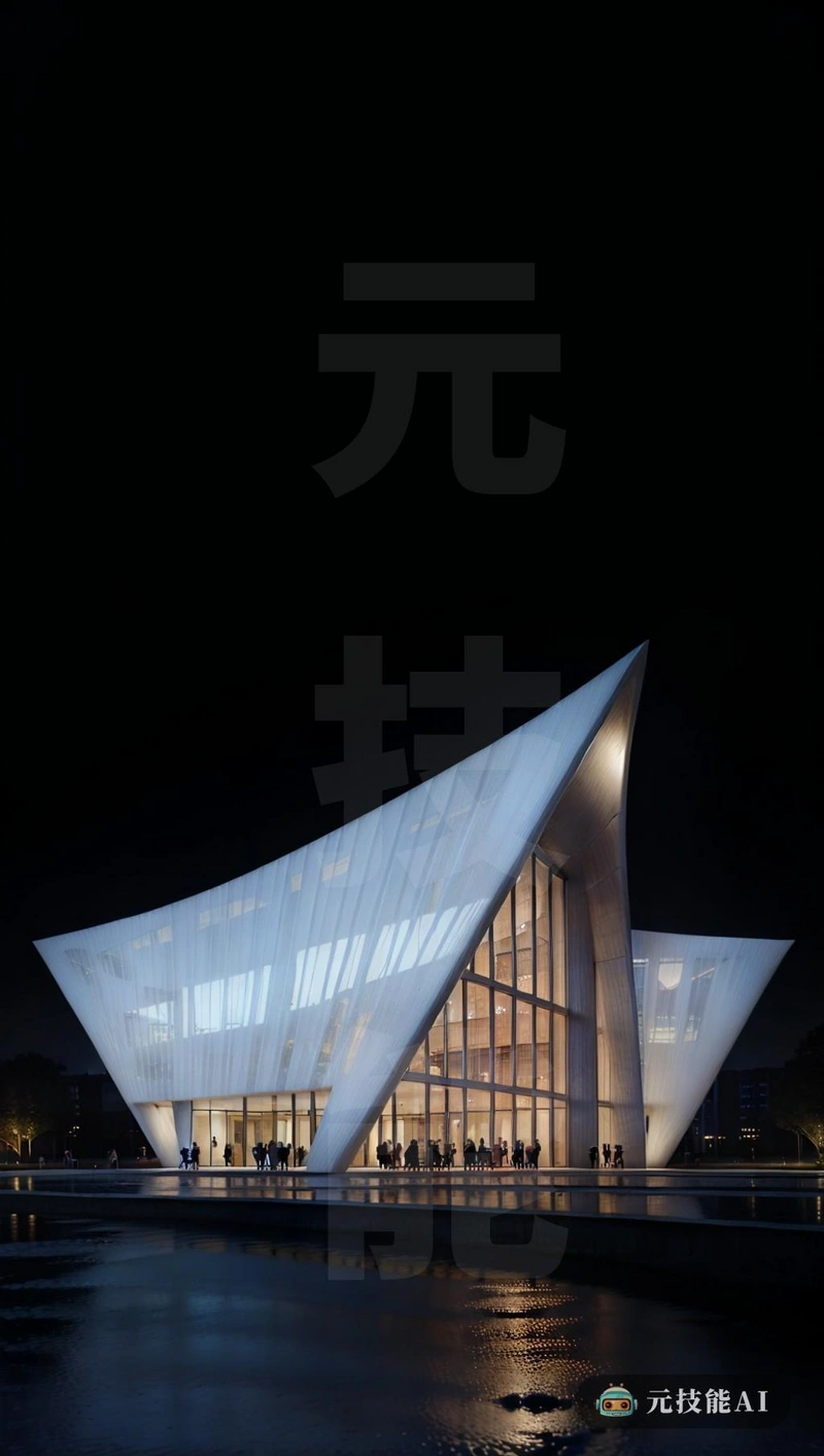 音乐厅是高科技生态城市中现代性和环境的灯塔。它的建设性和概念性设计挑战了传统的建筑规范,在周围环境中既显得超凡脱俗,又显得宾至如归。建筑的外部覆盖着gyrum,以一种随着季节和时间而变化的方式捕捉光线,为其已经形成的锯齿形设计增加了深度和质感。然而,这种设计不仅仅是为了展示;它在建筑的生态友好功能中发挥了作用。音乐厅是对建筑结合形式和功能的力量的一次考验,创造了一个不仅在视觉上起步,而且对环境有响应的结构 音乐厅是高科技生态城市中现代性和环境的灯塔。它的建设性和概念性设计挑战了传统的建筑规范,在周围环境中既显得超凡脱俗,又显得宾至如归。建筑的外部覆盖着gyrum,以一种随着季节和时间而变化的方式捕捉光线,为其已经形成的锯齿形设计增加了深度和质感。然而,这种设计不仅仅是为了展示;它在建筑的生态友好功能中发挥了作用。音乐厅是对建筑结合形式和功能的力量的一次考验,创造了一个不仅在视觉上起步,而且对环境有响应的结构