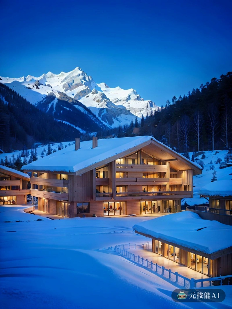 坐落在一个令人叹为观止的高山环境,度假村和冰雪世界是一个必去的目的地,为那些寻求从普通休息。走进去,你会发现自己被运送到一个冬季仙境,在那里,白雪覆盖的山峰和冰蓝色的冰川构成了一次难忘的冒险的背景。度假胜地的标志性特征是蓬皮杜风格的建筑群,时尚的现代设计和山区自然美景的惊人结合。在这里,游客可以享受一系列既环保又技术先进的高科技设施。度假村和冰雪世界最迷人的一个方面是它的石膏山,一个巨大的人造结构,与解构主义风格相呼应。这个独特的地标提供了周围雪峰的全景,并为那些寻求非凡体验的人提供了一个灯塔。度假村的新城市主义启发的村庄为游客提供了一个舒适的喘息,在松树之间依偎着小木屋风格的建筑集群。这些村庄提供了传统的阿尔卑斯山魅力和现代舒适的融合,完成了所有你想要的现代便利设施。度假村和冰雪世界不仅仅是一个度假胜地;这是一种身临其境的体验,邀请您释放您的想象力,拥抱高科技创新与自然宁静之美的魔力。 坐落在一个令人叹为观止的高山环境,度假村和冰雪世界是一个必去的目的地,为那些寻求从普通休息。走进去,你会发现自己被运送到一个冬季仙境,在那里,白雪覆盖的山峰和冰蓝色的冰川构成了一次难忘的冒险的背景。度假胜地的标志性特征是蓬皮杜风格的建筑群,时尚的现代设计和山区自然美景的惊人结合。在这里,游客可以享受一系列既环保又技术先进的高科技设施。度假村和冰雪世界最迷人的一个方面是它的石膏山,一个巨大的人造结构,与解构主义风格相呼应。这个独特的地标提供了周围雪峰的全景,并为那些寻求非凡体验的人提供了一个灯塔。度假村的新城市主义启发的村庄为游客提供了一个舒适的喘息,在松树之间依偎着小木屋风格的建筑集群。这些村庄提供了传统的阿尔卑斯山魅力和现代舒适的融合,完成了所有你想要的现代便利设施。度假村和冰雪世界不仅仅是一个度假胜地;这是一种身临其境的体验,邀请您释放您的想象力,拥抱高科技创新与自然宁静之美的魔力。