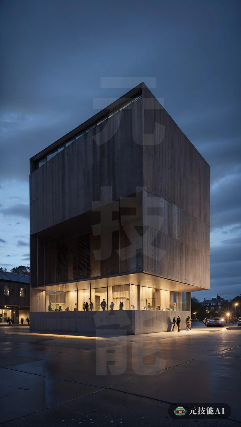 这座建筑是工业建筑的杰作,它骄傲地矗立在风景中,它的立方体形状考验着查尔斯·伦尼·麦金托什的视觉和技巧。它的外部是由各种材料组成的复合材料,每种材料都是根据其耐用性和功能性而选择的,但以一种既美观又真实的方式融合在一起,灯光的作用改变了建筑的结构,电流在其表面舞动,形成了耀眼的光影。建筑接缝变得生动起来,其线条和角度因黑暗的对比而变得尖锐,立方体以闪烁的光线为基础,呈现出一种新的维度。这是一座建筑,不仅具有实用性,而且是一件艺术品,是对人类智慧和创造力的考验 这座建筑是工业建筑的杰作,它骄傲地矗立在风景中,它的立方体形状考验着查尔斯·伦尼·麦金托什的视觉和技巧。它的外部是由各种材料组成的复合材料,每种材料都是根据其耐用性和功能性而选择的,但以一种既美观又真实的方式融合在一起,灯光的作用改变了建筑的结构,电流在其表面舞动,形成了耀眼的光影。建筑接缝变得生动起来,其线条和角度因黑暗的对比而变得尖锐,立方体以闪烁的光线为基础,呈现出一种新的维度。这是一座建筑,不仅具有实用性,而且是一件艺术品,是对人类智慧和创造力的考验