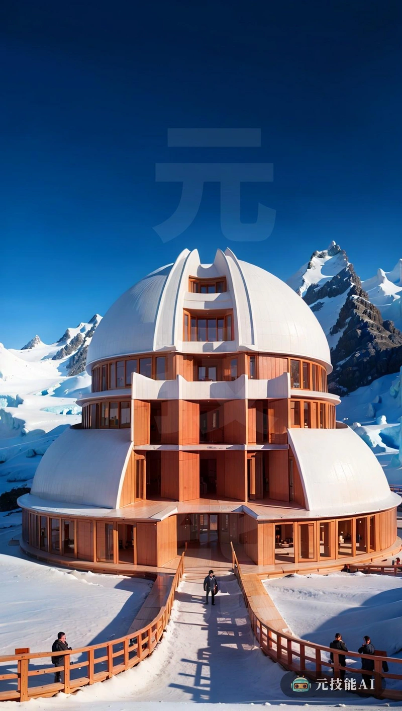 天文台由Herzog&de Meuron建筑二人组设计,是融合创新设计元素的现代中国建筑风格的典范。该建筑位于冰川地区,在白色的背景下脱颖而出,它的双曲形状重新组合了一件由粘土制成的艺术品。天文台弯曲的边界和睡眠线不仅完善了周围的环境,还体现了中国建筑中继承的和谐与平衡。先进材料和技术的使用进一步提高了建筑的耐用性和对冰川极端条件的适应性赫尔佐格和德梅隆地区的天文台是对传统建筑风格通过当代视角重新诠释和想象所能达到的美感和功能性的一次考验 天文台由Herzog&de Meuron建筑二人组设计,是融合创新设计元素的现代中国建筑风格的典范。该建筑位于冰川地区,在白色的背景下脱颖而出,它的双曲形状重新组合了一件由粘土制成的艺术品。天文台弯曲的边界和睡眠线不仅完善了周围的环境,还体现了中国建筑中继承的和谐与平衡。先进材料和技术的使用进一步提高了建筑的耐用性和对冰川极端条件的适应性赫尔佐格和德梅隆地区的天文台是对传统建筑风格通过当代视角重新诠释和想象所能达到的美感和功能性的一次考验