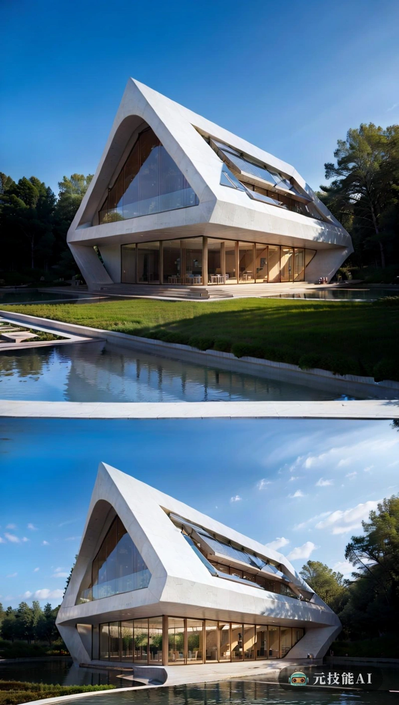 这座建筑高大而自豪,其光滑的外表将阳光反射到周围的风景上。其流畅的设计和未来主义的形式使其在该地区的其他建筑中脱颖而出。屋顶花园为建筑增添了自然元素,为那些寻求躲避城市生活喧嚣的人提供了一个宁静的休憩之所。石膏在建筑中的使用赋予了建筑独特的质感和个性,而后现代主义风格则突出了建筑中实验和创新的重要性。mansard屋顶为整体设计增添了一丝优雅和精致,使其成为一件真正的艺术品。 这座建筑高大而自豪,其光滑的外表将阳光反射到周围的风景上。其流畅的设计和未来主义的形式使其在该地区的其他建筑中脱颖而出。屋顶花园为建筑增添了自然元素,为那些寻求躲避城市生活喧嚣的人提供了一个宁静的休憩之所。石膏在建筑中的使用赋予了建筑独特的质感和个性,而后现代主义风格则突出了建筑中实验和创新的重要性。mansard屋顶为整体设计增添了一丝优雅和精致,使其成为一件真正的艺术品。