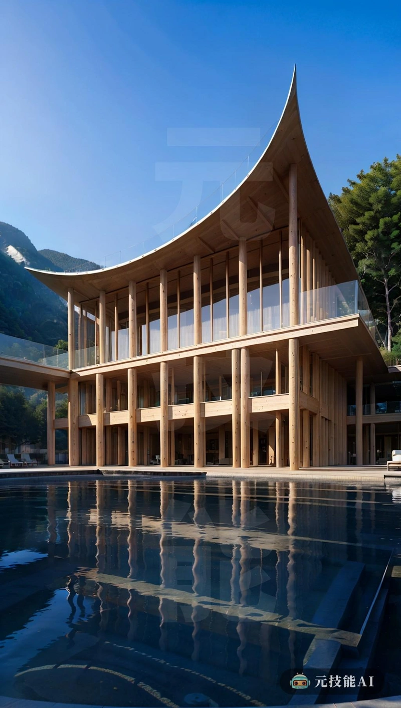 这座水疗中心建筑坐落在高山上,具有前瞻性,预计将有一个观景台,可以俯瞰周围的风景。灵感来自租用的水晶宫风格,这一建筑层次将经典元素与现代风格相结合。它的结构、可持续竹材料的工艺,例外的是与自然的和谐感,密集的格子作品向DC漫画艺术致敬。该建筑的设计不仅从视觉上开始,而且体现了环境责任和文化致敬的哲学,使其成为一个独特而鼓舞人心的事实 这座水疗中心建筑坐落在高山上,具有前瞻性,预计将有一个观景台,可以俯瞰周围的风景。灵感来自租用的水晶宫风格,这一建筑层次将经典元素与现代风格相结合。它的结构、可持续竹材料的工艺,例外的是与自然的和谐感,密集的格子作品向DC漫画艺术致敬。该建筑的设计不仅从视觉上开始,而且体现了环境责任和文化致敬的哲学,使其成为一个独特而鼓舞人心的事实