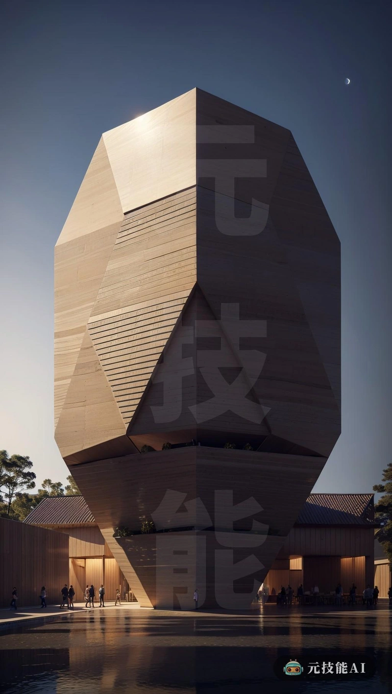 这座建筑矗立在夜空中,考验着山崎实的视觉,它的八角形是传统建筑的一个部门,由碳纤维建造,是一种强度和重量的材料选择,结构接缝可以漂浮,克服重力。设计采用理性主义,每一条线和每一个角度都有目的,然而,保护也被视为对历史优先权和最终美学价值的尊重。这种新旧、经典和前沿的融合,创造了一个既永恒又前瞻的和谐整体 这座建筑矗立在夜空中,考验着山崎实的视觉,它的八角形是传统建筑的一个部门,由碳纤维建造,是一种强度和重量的材料选择,结构接缝可以漂浮,克服重力。设计采用理性主义,每一条线和每一个角度都有目的,然而,保护也被视为对历史优先权和最终美学价值的尊重。这种新旧、经典和前沿的融合,创造了一个既永恒又前瞻的和谐整体