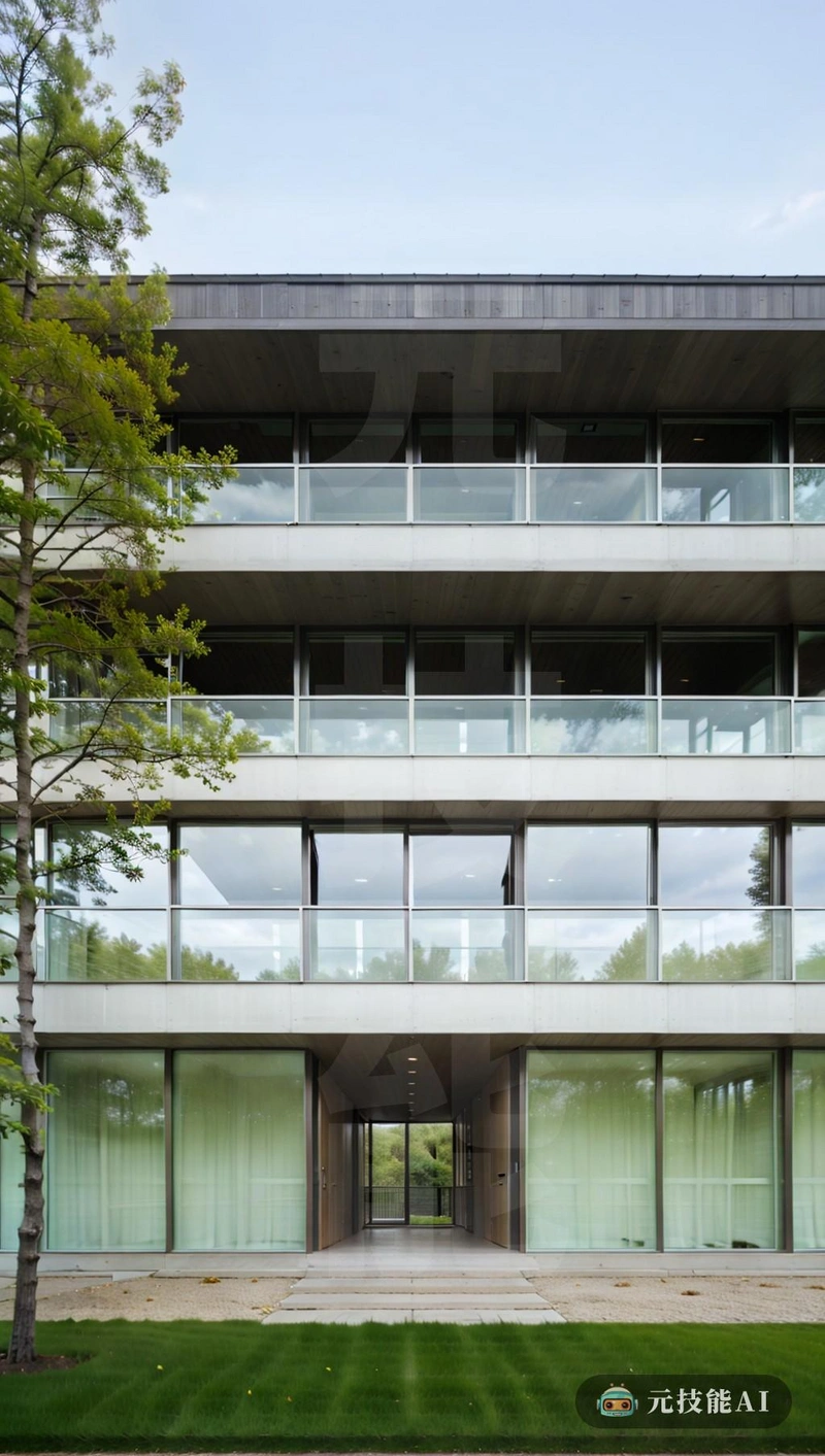 该建筑坐落在一个美丽乡村的短暂平衡中,是对乡村重建和当代建筑设计和谐融合的考验。灵感来自包豪斯和现代主义运动,其结构框架是最小化的研究,采用既实用又美观的网格结构在建筑中使用玻璃纤维不仅增加了现代感,还使建筑与周围环境无缝融合,自然光淹没了间隔,并提供了浅绿色外部的景色 该建筑坐落在一个美丽乡村的短暂平衡中,是对乡村重建和当代建筑设计和谐融合的考验。灵感来自包豪斯和现代主义运动,其结构框架是最小化的研究,采用既实用又美观的网格结构在建筑中使用玻璃纤维不仅增加了现代感,还使建筑与周围环境无缝融合,自然光淹没了间隔,并提供了浅绿色外部的景色