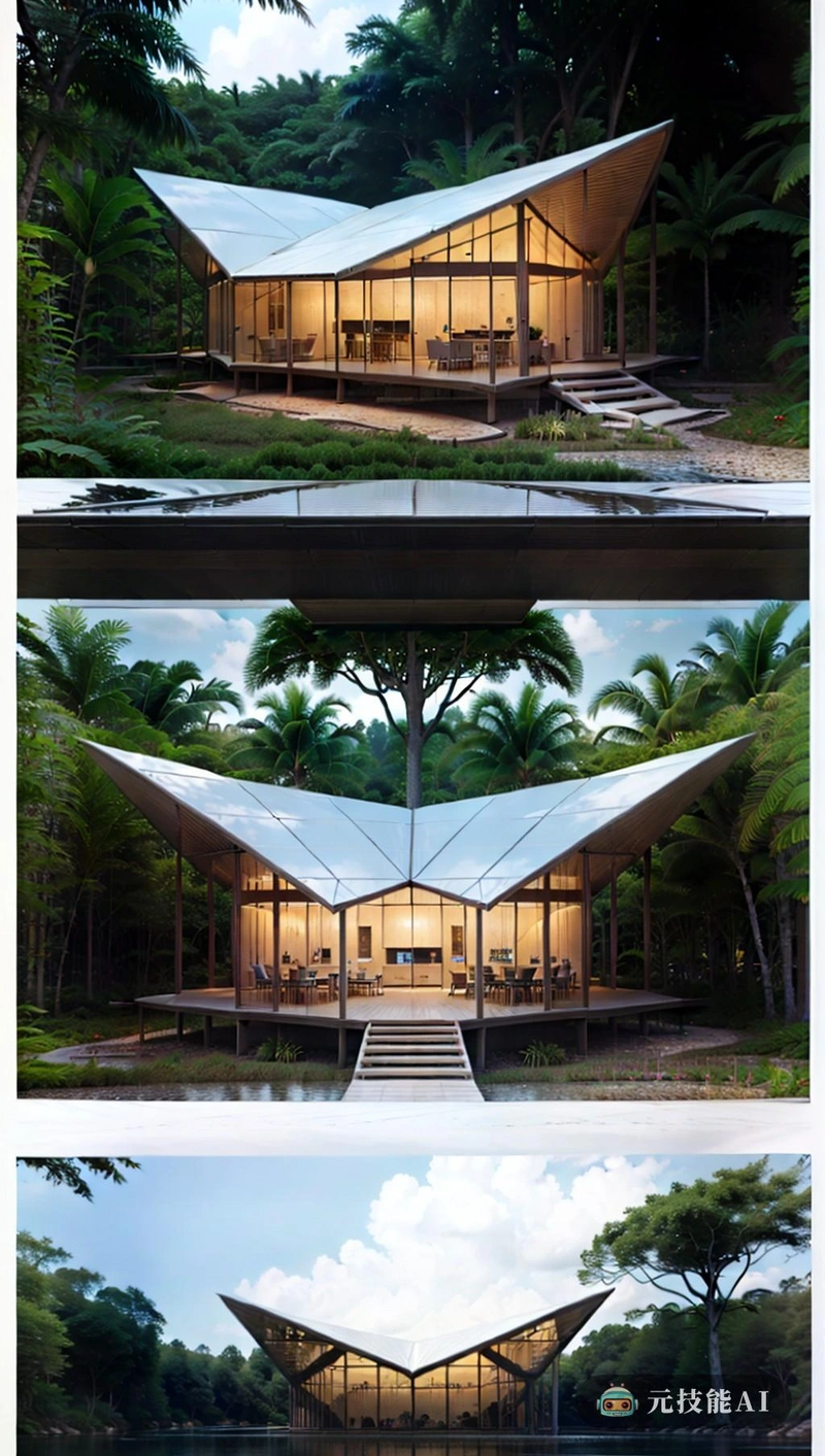 热带雨林露营地的农业建筑是一个概念性和体验性的建筑杰作。它的剖面图展示了功能主义和现代主义的无缝融合,使其成为全景设计的典范。在整个结构中使用丙烯酸板不仅增加了视觉趣味,还确保了功能性,因为它允许自然光淹没内部空间,同时保持现代和最小的美学。露营地的设计与郁郁葱葱的热带环境完美融合,为游客带来难忘的体验。 热带雨林露营地的农业建筑是一个概念性和体验性的建筑杰作。它的剖面图展示了功能主义和现代主义的无缝融合,使其成为全景设计的典范。在整个结构中使用丙烯酸板不仅增加了视觉趣味,还确保了功能性,因为它允许自然光淹没内部空间,同时保持现代和最小的美学。露营地的设计与郁郁葱葱的热带环境完美融合,为游客带来难忘的体验。
