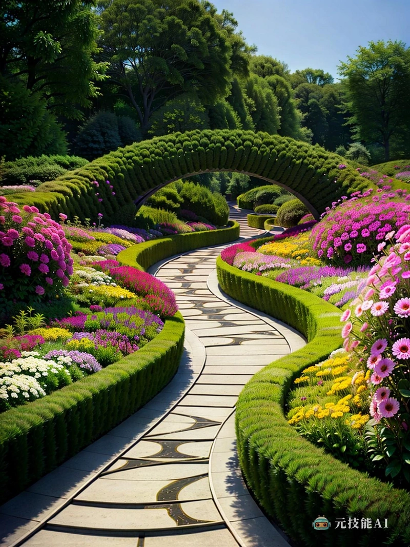 现代的花迷宫不仅仅是一条穿过花朵的小路;这是一种身临其境的体验,将你带到一个纯粹想象的世界。每一个转折都会带来一个新的发现,从隐藏的壁龛到意想不到的视角。景观设计将自然与现代风格无缝融合,创造出一种既引人注目又令人深感平静的和谐平衡。五颜六色的花朵排列在蜿蜒的小路上,它们的花瓣在夏日的阳光下展开,形成了在微风中跳舞的马赛克色调。迷宫的曲线形状鼓励缓慢而深思熟虑的步伐,让你停下来欣赏每一次绽放。当你在曲折中穿行时,花香在空气中飘荡,这是一首充满感官的交响乐,让你感觉精力充沛。舒适的环境不仅仅是为了眼睛;它将你笼罩在宁静的氛围中,将你包裹在一种幸福感中,这种幸福感在你离开后很长一段时间都挥之不去。 现代的花迷宫不仅仅是一条穿过花朵的小路;这是一种身临其境的体验,将你带到一个纯粹想象的世界。每一个转折都会带来一个新的发现,从隐藏的壁龛到意想不到的视角。景观设计将自然与现代风格无缝融合,创造出一种既引人注目又令人深感平静的和谐平衡。五颜六色的花朵排列在蜿蜒的小路上,它们的花瓣在夏日的阳光下展开,形成了在微风中跳舞的马赛克色调。迷宫的曲线形状鼓励缓慢而深思熟虑的步伐,让你停下来欣赏每一次绽放。当你在曲折中穿行时,花香在空气中飘荡,这是一首充满感官的交响乐,让你感觉精力充沛。舒适的环境不仅仅是为了眼睛;它将你笼罩在宁静的氛围中,将你包裹在一种幸福感中,这种幸福感在你离开后很长一段时间都挥之不去。