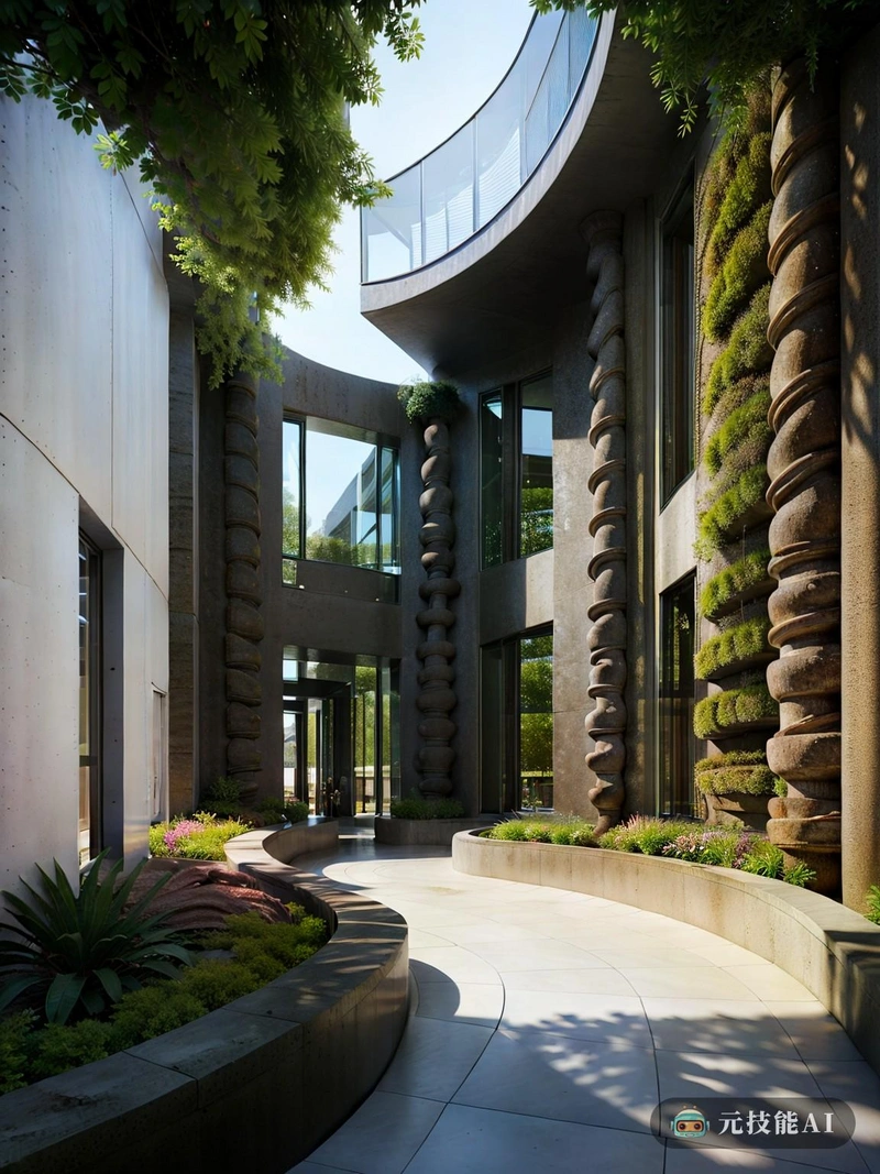 花迷宫位于城市宁静的角落,是现代建筑和景观设计的杰作。其独特的设计融入了五颜六色的植物和花朵的迷宫,交织在建筑光滑的现代风格曲线中。该建筑的墙壁不仅由玻璃和钢制成,还以活植物墙为特色,让大自然潜入城市环境。其结果是一个充满活力和丰富多彩的景观,给城市的喧嚣带来一种平静和宁静的感觉。 花迷宫位于城市宁静的角落,是现代建筑和景观设计的杰作。其独特的设计融入了五颜六色的植物和花朵的迷宫,交织在建筑光滑的现代风格曲线中。该建筑的墙壁不仅由玻璃和钢制成,还以活植物墙为特色,让大自然潜入城市环境。其结果是一个充满活力和丰富多彩的景观,给城市的喧嚣带来一种平静和宁静的感觉。