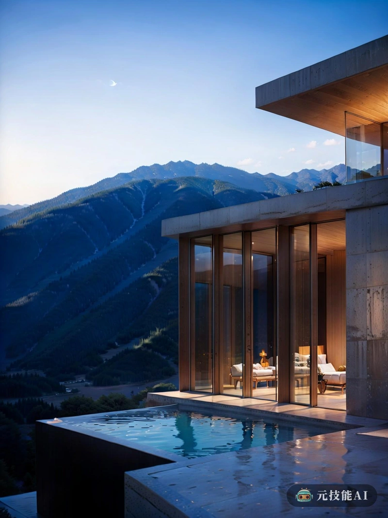 Mountain Spa是一个独特的建筑杰作,它抓住了后现代设计的精髓。这家水疗中心矗立在高山上,提供宁静和活力的天堂。该设计既高科技又可持续,融合了现代技术和环境友好。该建筑的野兽派造型与自然环境相得益彰,创造了人造美与自然美的和谐融合。 Mountain Spa是一个独特的建筑杰作,它抓住了后现代设计的精髓。这家水疗中心矗立在高山上,提供宁静和活力的天堂。该设计既高科技又可持续,融合了现代技术和环境友好。该建筑的野兽派造型与自然环境相得益彰,创造了人造美与自然美的和谐融合。