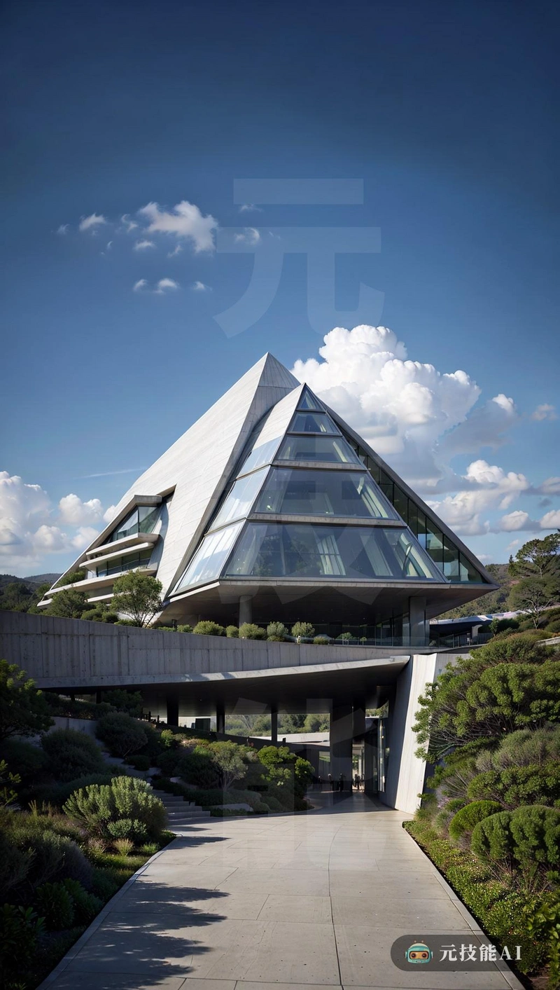 商务中心是现代建筑的一个典型例子，它反映了其同名建筑John Lautner的最佳品质。该建筑位于云层之上，接缝像梦一样漂浮，其睡眠、吊舱状的形式旨在重新组合被删除的蓬松云层的形状。该结构由聚碳酸酯制成，一种轻质耐用的材料，兼具强度和灵活性，创造了风格和功能的独特融合。该建筑的十二面体形状，加上金字塔的推文，创造了一种和谐和平衡的感觉，而大窗户则提供了周围景观的惊人景色。它是斯大林主义建筑风格的真正杰作，体现了设计师的创造力和才华。