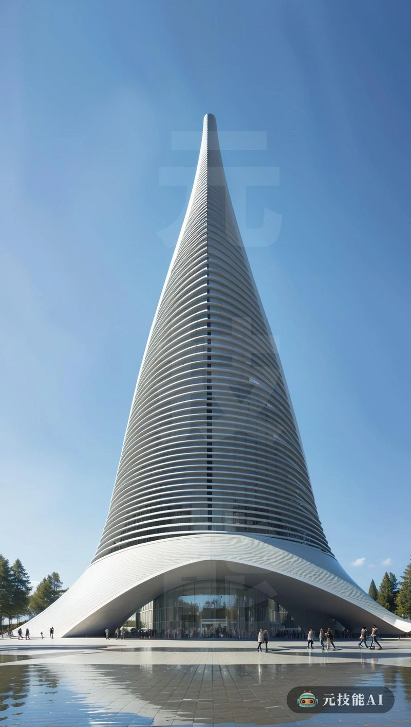 这座由Bjarke Ingels设计的建筑以其独特的圆锥形而引人注目,这是对巴洛克建筑的现代诠释。它由混凝土建造,看起来既坚固又优雅,表面纹理捕捉光线,暗示着字幕光晕效果,渐缩的优雅以一种既引人注目又与周围环境和谐的方式充分回报了它的顶峰。这座建筑不仅挑战了传统的建筑形式,而且突破了混凝土建筑的界限,使其成为城市景观中潜在的危险补充 这座由Bjarke Ingels设计的建筑以其独特的圆锥形而引人注目,这是对巴洛克建筑的现代诠释。它由混凝土建造,看起来既坚固又优雅,表面纹理捕捉光线,暗示着字幕光晕效果,渐缩的优雅以一种既引人注目又与周围环境和谐的方式充分回报了它的顶峰。这座建筑不仅挑战了传统的建筑形式,而且突破了混凝土建筑的界限,使其成为城市景观中潜在的危险补充