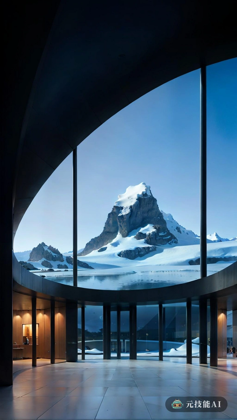 位于冰川地区的冰川商务中心不仅仅是一座办公楼；这是一座建筑杰作。该中心采用哥特式风格设计，捕捉了该地区丰富历史的精髓，是一件概念性和体验性的艺术作品。该建筑的透视图提供了雪山和闪闪发光的冰原的壮丽景色，为其内部空间和外立面提供了令人惊叹的背景。这座塔从建筑的中心升起，象征着力量和耐力，向当地居民的韧性致敬。在内部，冰川商业中心展示了该地区的独特遗产。艺术装置和展品讲述了该地区的过去、现在和未来，为游客创造了身临其境的体验。该建筑的设计还展示了多种材料，包括石头和木材，与周围景观的自然美景相呼应。中心选择的哥特式风格既雄伟又实用。其立面复杂的细节和高耸的拱门不仅创造了令人敬畏的视觉效果，而且具有实用性。该设计优化了整个室内空间的自然照明和通风，确保了一个既节能又环保的舒适工作环境。总之，冰川商务中心不仅仅是一座建筑；这是一个提升游客体验的目的地。它成功地融合了形式和功能、历史和现代，创造了一个独一无二的建筑杰作，将为子孙后代证明设计的力量。