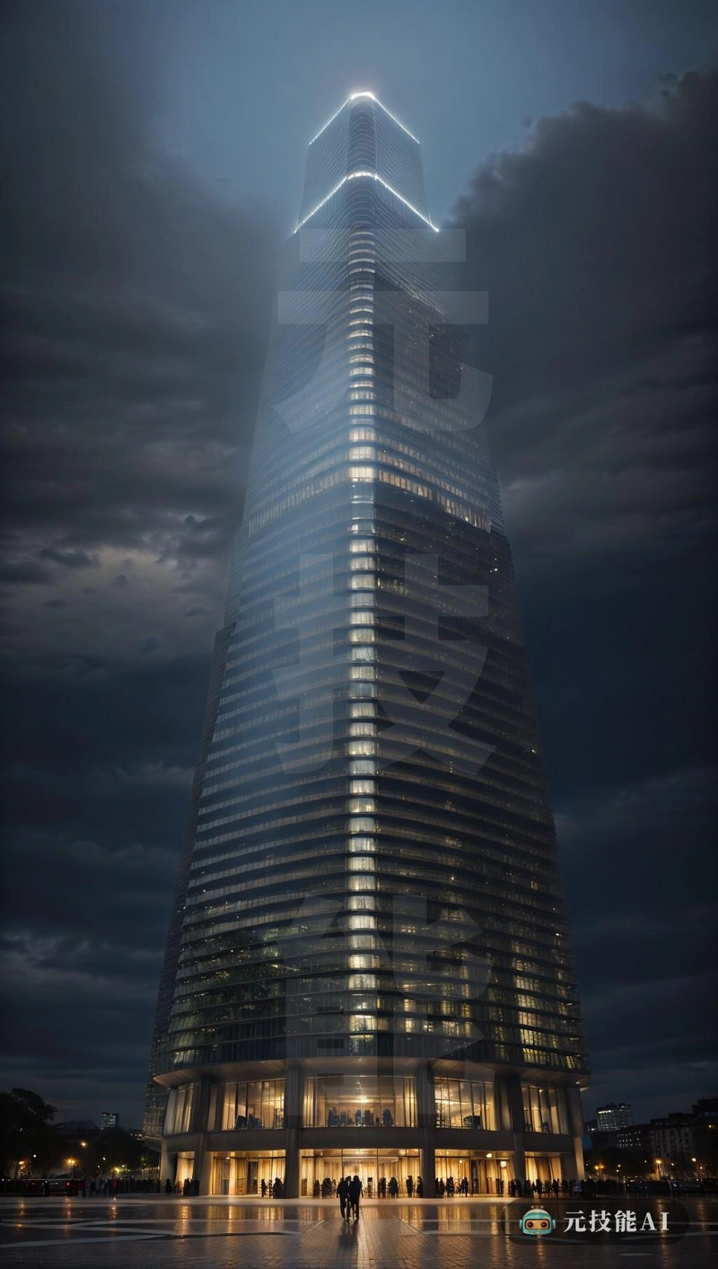 这座建筑在阴郁的夜晚显得高大而壮观。它的设计让人想起了热带建筑,其后现代的形状和使用的板状材料。结构似乎向天空延伸,似乎试图逃离早期领域的结论。照明设备为场景增添了一种梦幻现实的氛围,给整个建筑投下诡异的光芒尽管它很宏伟,但剪辑被认为排除了公平感,因为它知道外面的世界一直在变化和演变 这座建筑在阴郁的夜晚显得高大而壮观。它的设计让人想起了热带建筑,其后现代的形状和使用的板状材料。结构似乎向天空延伸,似乎试图逃离早期领域的结论。照明设备为场景增添了一种梦幻现实的氛围,给整个建筑投下诡异的光芒尽管它很宏伟,但剪辑被认为排除了公平感,因为它知道外面的世界一直在变化和演变
