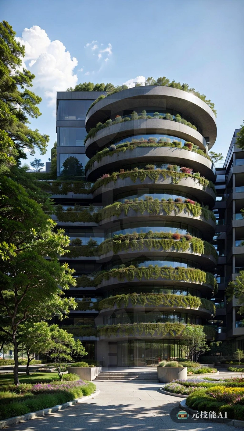 Bernard Tschumi设计的这座建筑是当代建筑的典范,其独特的有益形状优雅地曲折,形成了一个充满活力的骨架。它由坚固的混凝土框架建造,结构接缝可以轻松漂浮,其坚固的形状被覆盖在其顶部的平屋顶花园所软化。这些花园不仅仅是为了美观,但也有助于隔离建筑,减少能源消耗,将人路结构与自然融为一体。白天建筑物表面的光影增加了深度和维度,使其在水彩画中栩栩如生。建筑物的有益设计既实用又艺术,为每一层楼提供独特的周围景观,同时为观测者提供视觉享受Tschumi在这一设计中对混凝土和绿色植物的熟练使用是对他建筑视觉方法的考验,从而使建筑本身不仅是一个地标,而且是一件艺术品 Bernard Tschumi设计的这座建筑是当代建筑的典范,其独特的有益形状优雅地曲折,形成了一个充满活力的骨架。它由坚固的混凝土框架建造,结构接缝可以轻松漂浮,其坚固的形状被覆盖在其顶部的平屋顶花园所软化。这些花园不仅仅是为了美观,但也有助于隔离建筑,减少能源消耗,将人路结构与自然融为一体。白天建筑物表面的光影增加了深度和维度,使其在水彩画中栩栩如生。建筑物的有益设计既实用又艺术,为每一层楼提供独特的周围景观,同时为观测者提供视觉享受Tschumi在这一设计中对混凝土和绿色植物的熟练使用是对他建筑视觉方法的考验,从而使建筑本身不仅是一个地标,而且是一件艺术品