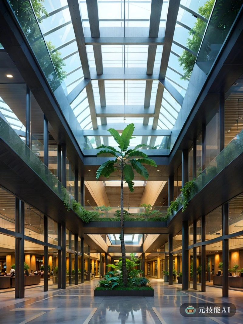 该建筑的设计是玻璃和钢的巧妙结合,展示了极简主义但大胆的美学。镀膜玻璃墙似乎与雨林郁郁葱葱的树叶融合在一起,营造出一种既迷人又迷人的透明错觉。商场内部通风良好,光线充足,开放式平面图鼓励自然通风。充满活力的植物和水景增添了热带的氛围,使这个空间感觉更像是一个度假胜地,而不是购物中心。 该建筑的设计是玻璃和钢的巧妙结合,展示了极简主义但大胆的美学。镀膜玻璃墙似乎与雨林郁郁葱葱的树叶融合在一起,营造出一种既迷人又迷人的透明错觉。商场内部通风良好,光线充足,开放式平面图鼓励自然通风。充满活力的植物和水景增添了热带的氛围,使这个空间感觉更像是一个度假胜地,而不是购物中心。