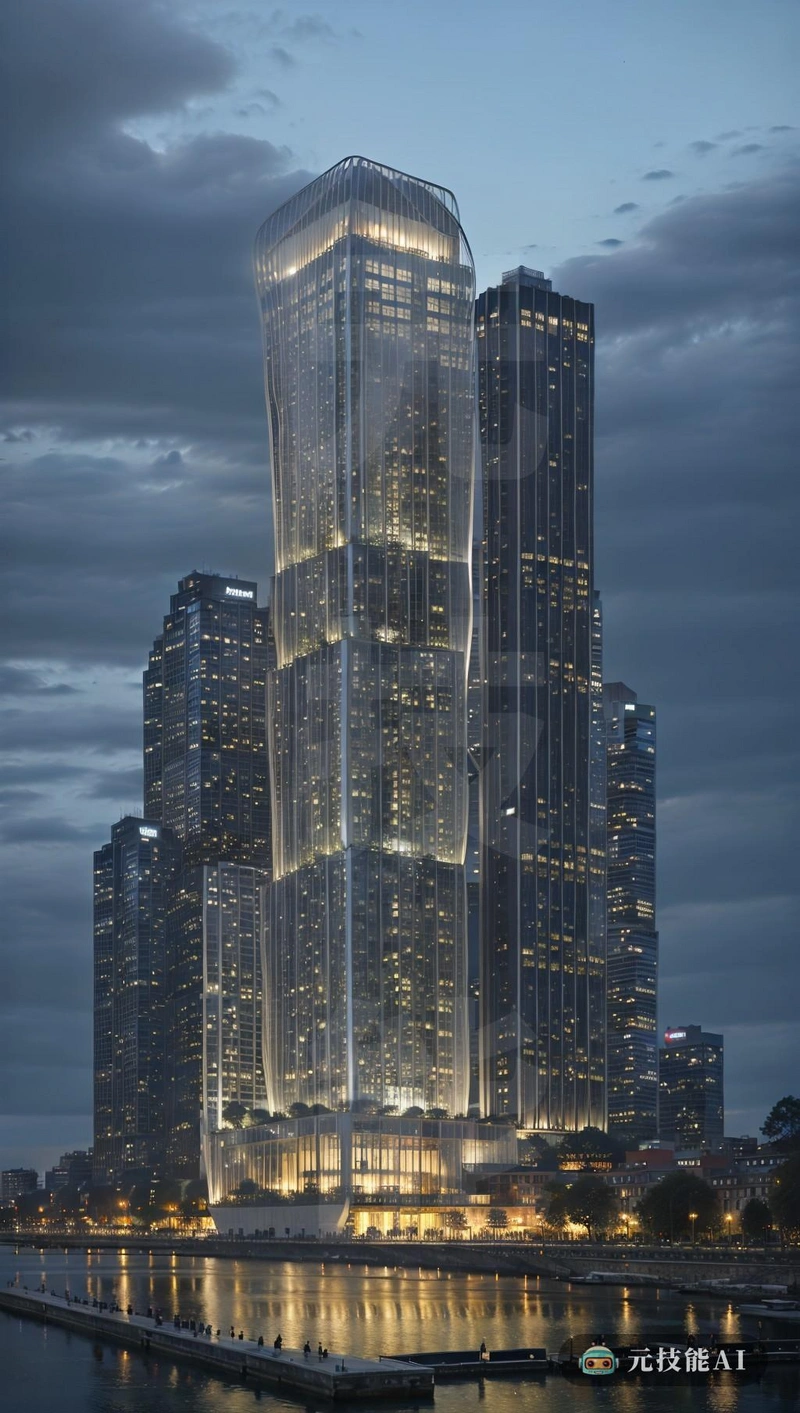 弗兰克·盖里(Frank Gehry)的商业中心(Business Center)在明亮的夜晚天际线中脱颖而出,这是对这位建筑大师将后现代主义和结构表现主义独特融合的一次考验。这座建筑主要由砖建造,是一座不对称形状的研究,每一个立面都展现了角度和边界的动态变化,随着光线的变化,盖里的标志性风格在结构与灵巧的重力结合的方式中不断演变,其收缩的形式暗示着雕塑而非建筑内部,商业中心延续了不对称的主题,其结果是,这座建筑不仅达到了其目的,而且为城市景观增添了艺术气息,这是对盖里视觉和技能的考验 弗兰克·盖里(Frank Gehry)的商业中心(Business Center)在明亮的夜晚天际线中脱颖而出,这是对这位建筑大师将后现代主义和结构表现主义独特融合的一次考验。这座建筑主要由砖建造,是一座不对称形状的研究,每一个立面都展现了角度和边界的动态变化,随着光线的变化,盖里的标志性风格在结构与灵巧的重力结合的方式中不断演变,其收缩的形式暗示着雕塑而非建筑内部,商业中心延续了不对称的主题,其结果是,这座建筑不仅达到了其目的,而且为城市景观增添了艺术气息,这是对盖里视觉和技能的考验