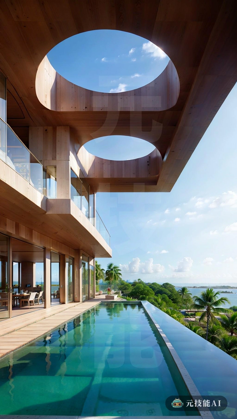 海滩度假区可以看到热带建筑的最佳状态，这座建筑完美地融合了建设性和概念性的设计元素。乍一看，该报告似乎是一场形状和形式的游戏，其钢筋混凝土结构在积压的泛绿色热带调查中脱颖而出。这座建筑杰作体现了理性主义的原则，其功能性但美观的设计证明了这一点。然而，它也向自然保护致敬，正如它对文艺复兴风格的致敬所示，融合了细节和背书，增添了一丝优雅和教育气息。海滩度假村不仅仅是一座建筑；这是一件与自然环境无缝融合的艺术品，为来访者提供了一种宁静而奢华的体验