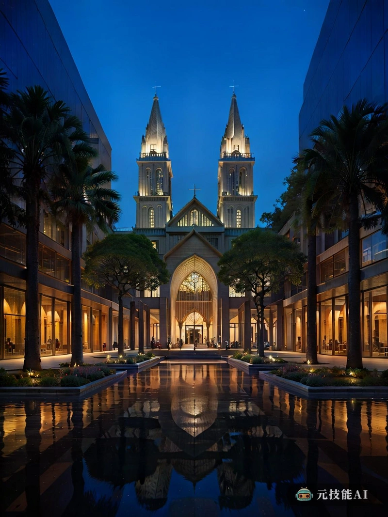 在市中心的中心矗立着大教堂,这是一座庄严的宗教建筑,散发着宁静和敬畏的感觉。它坚固的墙壁上装饰着复杂的马赛克图案,每一块瓷砖都精心放置,形成一个充满活力的宗教图像展示。阳光透过彩色玻璃窗,在大理石地板上投射出彩虹的图案。仅几步之遥,城市的现代化的一面初具规模。摩天大楼伸向地平线,光滑的玻璃外墙反射着夏日的阳光。郁郁葱葱的绿色公园和诱人的公共广场为喧嚣和喧嚣提供了喘息的机会,为放松和娱乐提供了完美的环境。在这两个极端之间,这座城市的历史魅力依然鲜活。狭窄的街道两旁排列着商店和餐馆,它们的内部混合了传统和现代家具。扶手椅和沙发覆盖着丰富的面料,吸引路人流连,而时尚和现代的桌子与配套的椅子提供了对比鲜明但互补的美学。这个城市的中心是一个充满活力的文化影响的挂毯,宗教建筑和现代设计和谐共存。这是一个历史与进步交汇的地方,创造了一个既熟悉又令人兴奋的充满活力的城市景观。 在市中心的中心矗立着大教堂,这是一座庄严的宗教建筑,散发着宁静和敬畏的感觉。它坚固的墙壁上装饰着复杂的马赛克图案,每一块瓷砖都精心放置,形成一个充满活力的宗教图像展示。阳光透过彩色玻璃窗,在大理石地板上投射出彩虹的图案。仅几步之遥,城市的现代化的一面初具规模。摩天大楼伸向地平线,光滑的玻璃外墙反射着夏日的阳光。郁郁葱葱的绿色公园和诱人的公共广场为喧嚣和喧嚣提供了喘息的机会,为放松和娱乐提供了完美的环境。在这两个极端之间,这座城市的历史魅力依然鲜活。狭窄的街道两旁排列着商店和餐馆,它们的内部混合了传统和现代家具。扶手椅和沙发覆盖着丰富的面料,吸引路人流连,而时尚和现代的桌子与配套的椅子提供了对比鲜明但互补的美学。这个城市的中心是一个充满活力的文化影响的挂毯,宗教建筑和现代设计和谐共存。这是一个历史与进步交汇的地方,创造了一个既熟悉又令人兴奋的充满活力的城市景观。