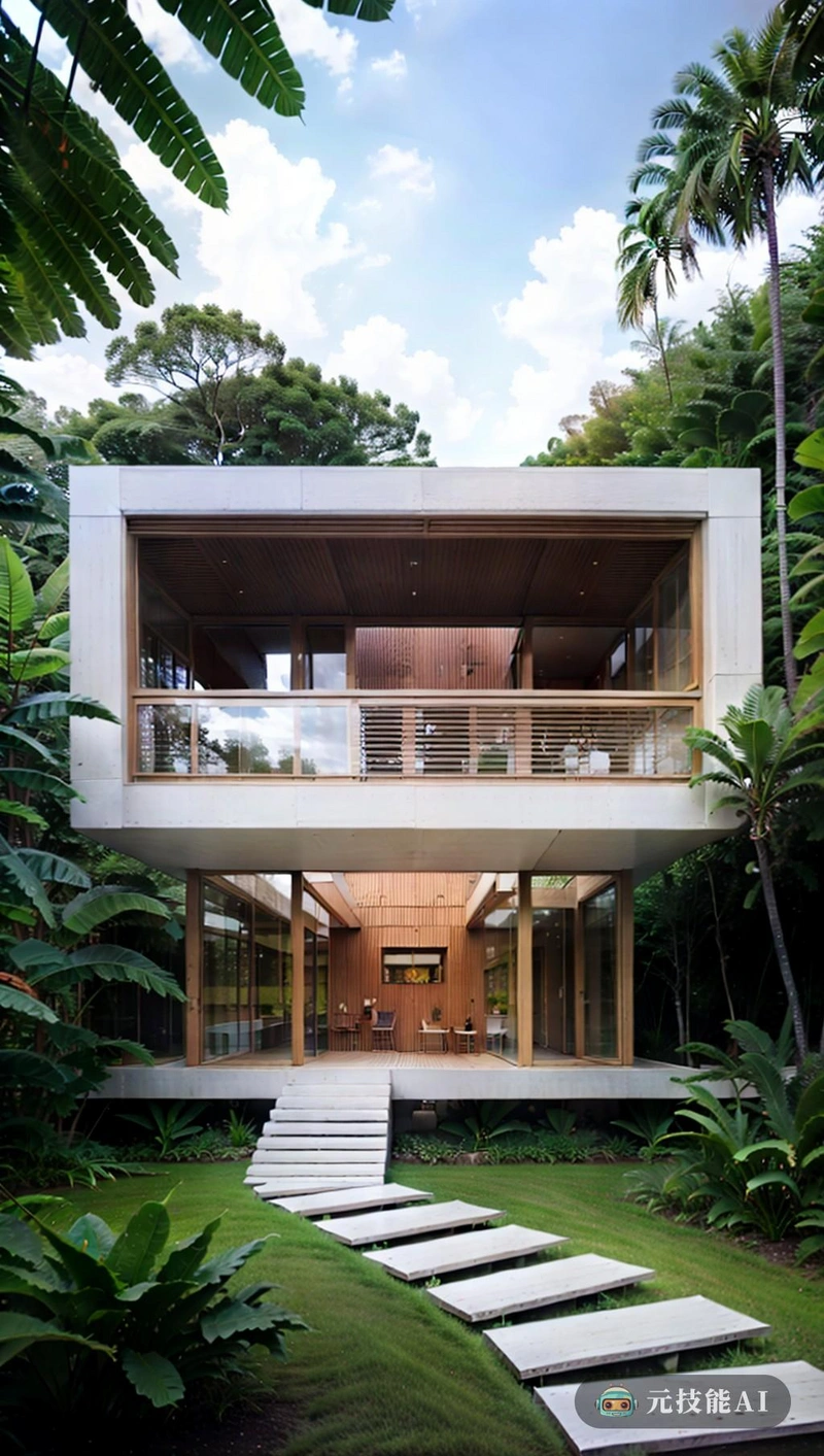 南美热带雨林是许多独特建筑风格的家园，包括前卫运动。一个这样的例子是该地区的独栋房屋的分段形式。石灰石和有机建筑的使用增加了建筑的整体美感，同时也融入了好莱坞设计的元素。这种不同建筑风格的融合创造了一个真正独一无二的结构，脱颖而出。