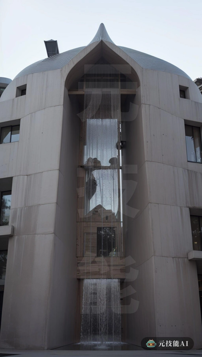 这座建筑由业主建筑师安东尼奥·高迪设计，是幻想现实的杰作。它的外部采用了丰富的测试形状，由一系列紫色的瓷砖形成。这些瓷砖反射阳光，形成了一个耀眼的展示，随着太阳在一天中的运动而变化。然而，这座建筑最引人注目的特点是，是从立面倾泻而下的异常瀑布。锈迹斑斑的水为结构增添了活力和生命感，将美丽与瓷砖的静止形成对比。瀑布的声音是一种持续的背景噪音，弥漫在建筑周围的空气中，为游客创造了一种转移感。这座建筑是对高迪视觉风格的考验，将自然元素与季节性设计相融合，创造出一个真正独特的字幕空间