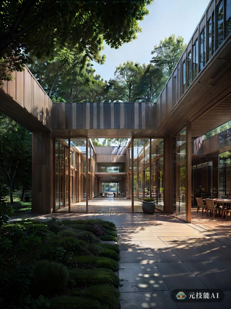 在图像的中心,一块巨大的混凝土板矗立着,作为农业建筑的证明。它粗糙、有质感的表面捕捉到光线,似乎散发出一种温暖、诱人的光芒。石板让人想起坚固的基础,稳定而持久,就像它所支撑的古老村庄一样。这幅图像中的材料探索是迷人的;混凝土是一种人造材料,与森林的自然美并置,创造出一种有趣的视觉动态。装饰楼板的格子结构是传统建筑的典范。它复杂而精致,与自然界的图案相呼应。格子不仅提供了装饰元素,而且还提供了功能目的,例如允许空气和光线通过,将板整合到环境中。这种格子设计暗示了古代人类住区与自然世界之间的联系,突出了对环境保护主义的深切尊重。这张照片的构图非常精湛,每一个细节都被精心捕捉。观众不仅被邀请去探索板和它的晶格结构,还被邀请去探索周围的环境。茂密的树叶与混凝土板形成了美丽的对比,创造了一种既舒缓又令人振奋的视觉和谐。就好像楼板和它的格子结构永远都在这里,与自然景观无缝融合。图像的整体情绪是一种宁静与和平。它唤起了一种平静和满足的感觉,就像在一个古老的村庄在大自然的心脏。这幅画鼓励我们欣赏我们的环境,并在我们与自然的关系中找到和谐。 在图像的中心,一块巨大的混凝土板矗立着,作为农业建筑的证明。它粗糙、有质感的表面捕捉到光线,似乎散发出一种温暖、诱人的光芒。石板让人想起坚固的基础,稳定而持久,就像它所支撑的古老村庄一样。这幅图像中的材料探索是迷人的;混凝土是一种人造材料,与森林的自然美并置,创造出一种有趣的视觉动态。装饰楼板的格子结构是传统建筑的典范。它复杂而精致,与自然界的图案相呼应。格子不仅提供了装饰元素,而且还提供了功能目的,例如允许空气和光线通过,将板整合到环境中。这种格子设计暗示了古代人类住区与自然世界之间的联系,突出了对环境保护主义的深切尊重。这张照片的构图非常精湛,每一个细节都被精心捕捉。观众不仅被邀请去探索板和它的晶格结构,还被邀请去探索周围的环境。茂密的树叶与混凝土板形成了美丽的对比,创造了一种既舒缓又令人振奋的视觉和谐。就好像楼板和它的格子结构永远都在这里,与自然景观无缝融合。图像的整体情绪是一种宁静与和平。它唤起了一种平静和满足的感觉,就像在一个古老的村庄在大自然的心脏。这幅画鼓励我们欣赏我们的环境,并在我们与自然的关系中找到和谐。