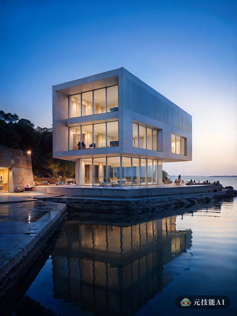 沿海建筑艺术区是一个极简主义的混凝土结构，其灵感来自奥斯曼建筑。它位于海岸线上，俯瞰大海，并以水晶形状为特色，创造了独特而引人注目的轮廓。在设计中使用铝和混凝土创造了一种现代和圆滑的美学，辅以复杂的奥斯曼风格的细节。该地区是艺术爱好者的天堂，提供一系列画廊，工作室和展览，展示当地和国际艺术家的最佳作品。游客可以探索该地区的角落和缝隙，发现隐藏的宝石，并沉浸在一个充满创造力的世界中。沿海建筑艺术区是任何热爱艺术和建筑的人必去的目的地。