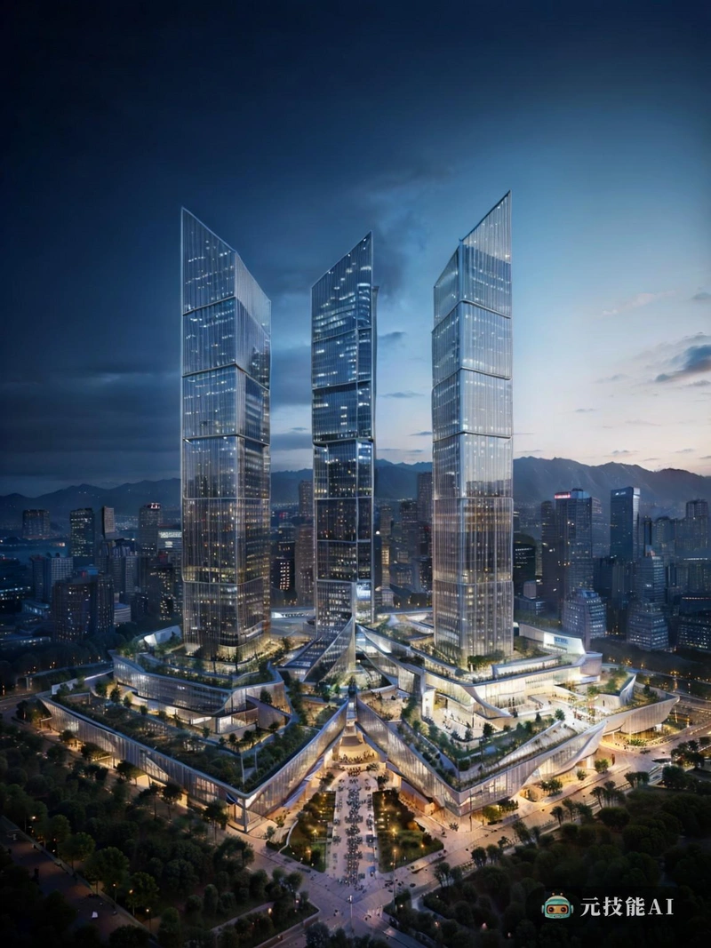 照片的开头是一个赛博朋克城市，高耸的摩天大楼和复杂的基础设施占据了城市的主导地位。城市景观是玻璃和钢铁的马赛克，反射出令人眼花缭乱的光线。然而，这种未来主义氛围并非没有过去的根源。仔细观察，你会发现这座城市的基础实际上是农业建筑——向韩国的农业遗产致敬。这些农业建筑由铝合金板制成，这种材料既轻便又耐用，是这种类型建筑的理想选择。在这个高科技的城市丛林中，传统的韩国建筑像一股新鲜空气一样出现。这些建筑是对过去时代的回归，但它们一点也不过时。传统建筑是城市身份的重要组成部分，提醒着人们这个国家丰富的文化遗产。这些建筑采用的解构主义风格不仅仅是美学;它还与功能有关。棱角分明和不对称的设计不仅提供了视觉上的乐趣，而且还允许最佳的自然采光和通风，使这些建筑高度节能。这种新旧的融合不仅仅是美学的问题;这是对韩国过去和未来愿景的庆祝。这证明了这个国家有能力在世界上开辟自己的道路，将其农业遗产与快速发展的技术能力相结合。在这幅图中，我们看到了一个既不受时间限制又具有现代感的朝鲜景象，这个景象既植根于过去，又展望未来。