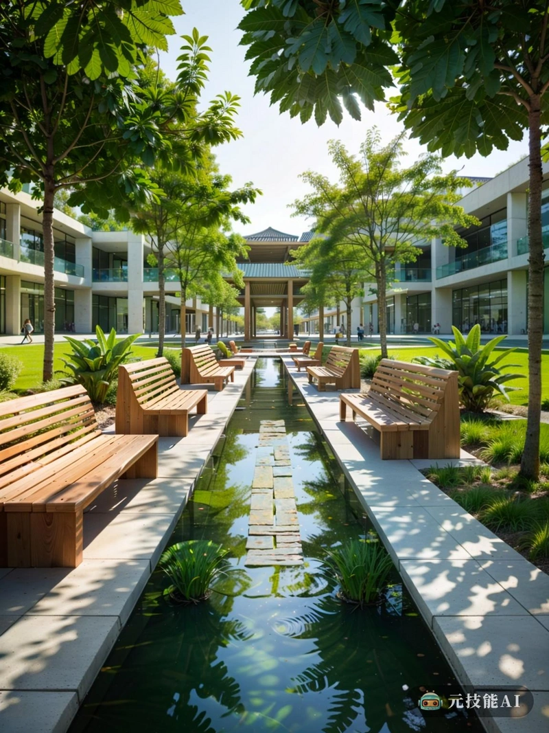 在城市的中心,坐落在崎岖的工业区和高耸的混凝土建筑之间,有一片宁静而美丽的绿洲。城市公园与周围环境形成鲜明对比,是熙熙攘攘的城市景观的一个受欢迎的喘息机会。公园郁郁葱葱,充满了各种植物和树木,提供树荫,提供一种宁静的感觉。小径蜿蜒穿过公园,吸引游客漫步,沉浸在宁静中。极简主义的混凝土长凳非常诱人,非常适合安静地反思或与朋友偶遇。由韩国传统木制品制成的格子结构点缀在整个公园中,增添了一丝文化遗产的气息。它勾勒出绿色空间,创造出复杂的图案,吸引眼球,激发想象力。铺在人行道上的混凝土砖不仅仅是功能性的;它们是一件充满活力的艺术品。每一块瓷砖都是精心制作的,创造出一种图案和颜色的马赛克,既赏心悦目,又经久耐用。这个城市公园不仅仅是一个逃离城市喧嚣的地方;它是对自然、建筑和丰富多彩的文化影响的庆祝,这些文化影响使我们的城市独一无二。 在城市的中心,坐落在崎岖的工业区和高耸的混凝土建筑之间,有一片宁静而美丽的绿洲。城市公园与周围环境形成鲜明对比,是熙熙攘攘的城市景观的一个受欢迎的喘息机会。公园郁郁葱葱,充满了各种植物和树木,提供树荫,提供一种宁静的感觉。小径蜿蜒穿过公园,吸引游客漫步,沉浸在宁静中。极简主义的混凝土长凳非常诱人,非常适合安静地反思或与朋友偶遇。由韩国传统木制品制成的格子结构点缀在整个公园中,增添了一丝文化遗产的气息。它勾勒出绿色空间,创造出复杂的图案,吸引眼球,激发想象力。铺在人行道上的混凝土砖不仅仅是功能性的;它们是一件充满活力的艺术品。每一块瓷砖都是精心制作的,创造出一种图案和颜色的马赛克,既赏心悦目,又经久耐用。这个城市公园不仅仅是一个逃离城市喧嚣的地方;它是对自然、建筑和丰富多彩的文化影响的庆祝,这些文化影响使我们的城市独一无二。